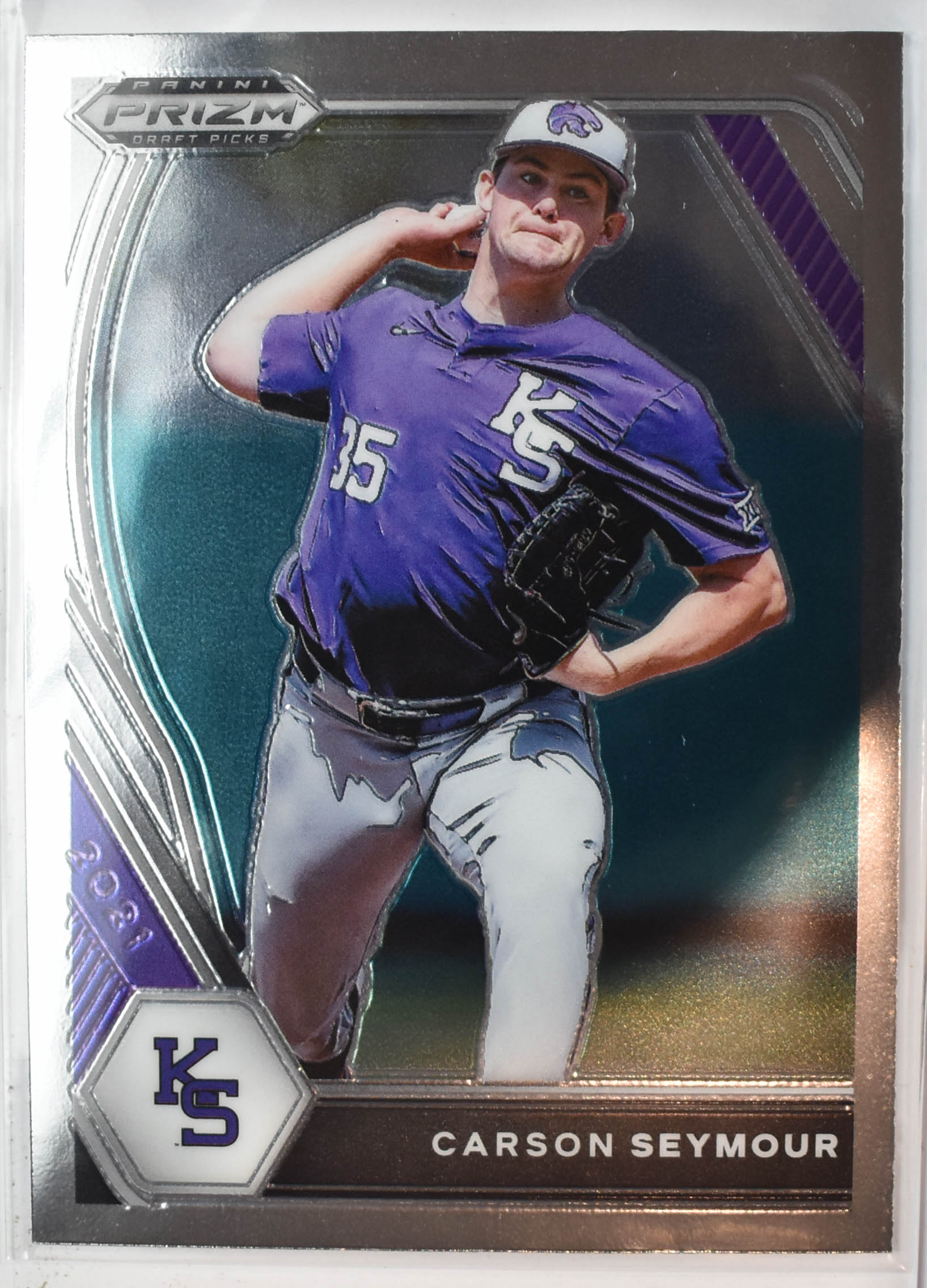 Carson Seymour PDP172 Panini Prizm Draft Picks Baseball 2021