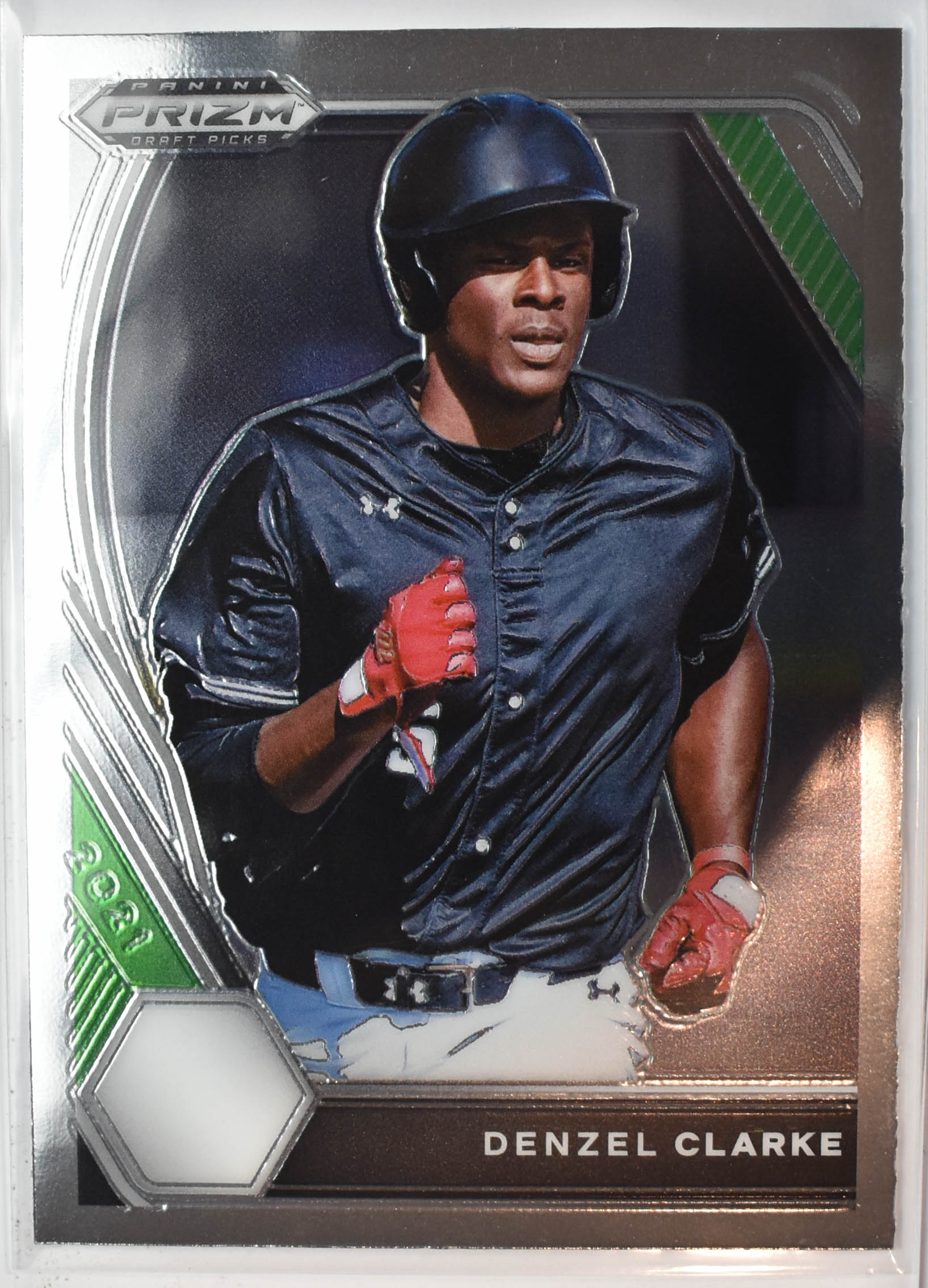 Denzel Clarke PDP127 Panini Prizm Draft Picks Baseball 2021