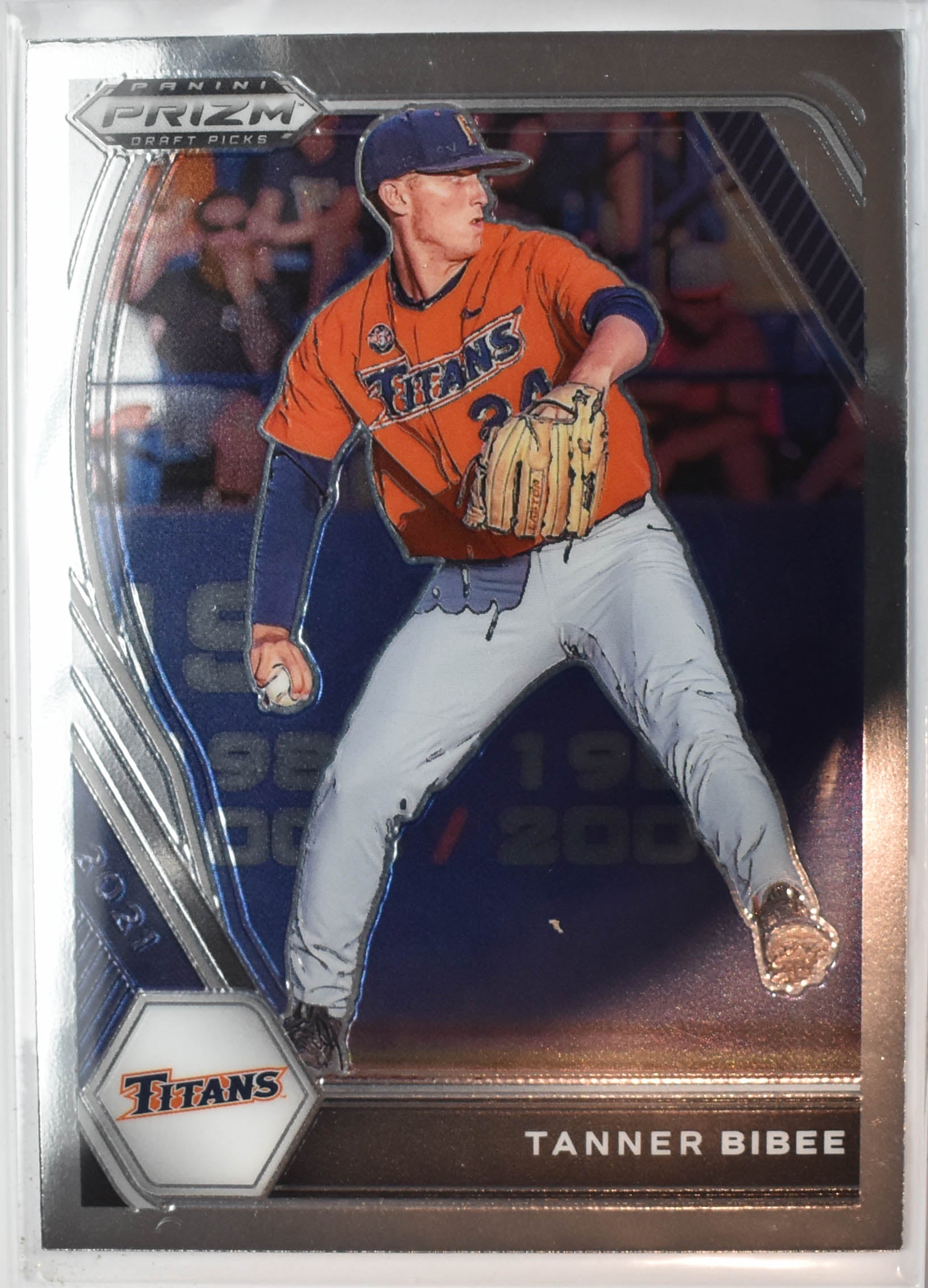 Tanner Bibee PDP156 Panini Prizm Draft Picks Baseball 2021