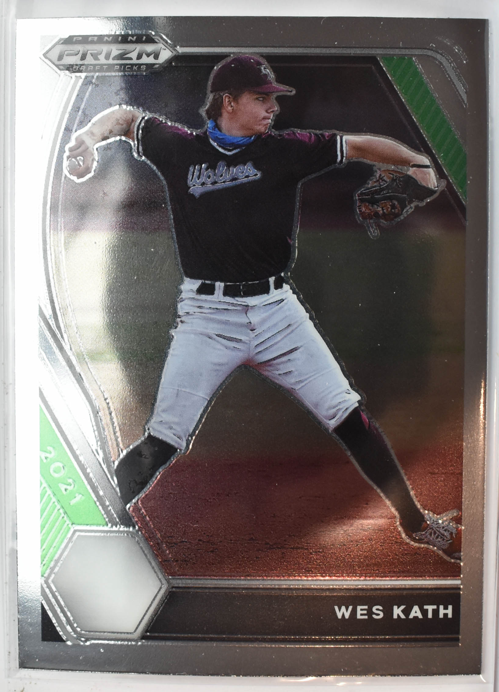 Wes Kath PDP57 Panini Prizm Draft Picks Baseball 2021