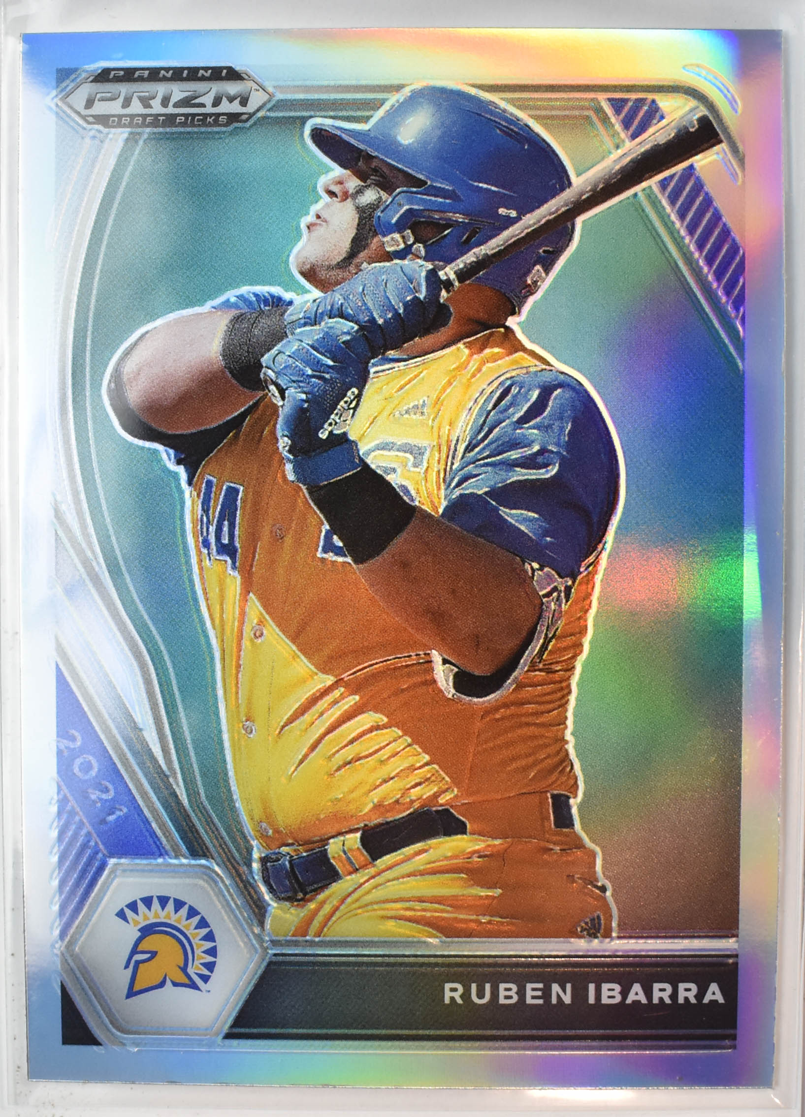 Ruben Ibarra PDP119 Panini Prizm Draft Picks Baseball 2021 Silver