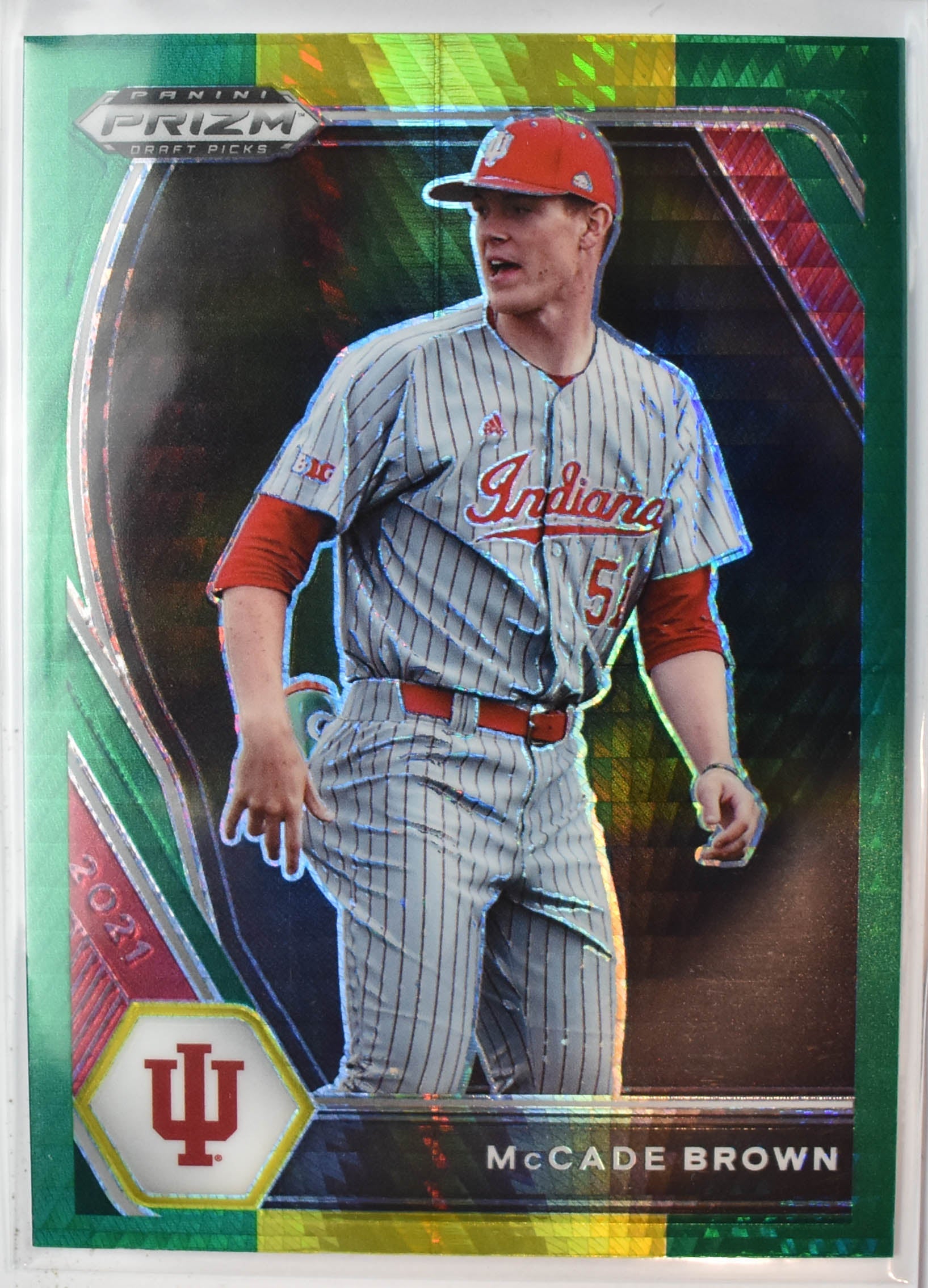 McCade Brown PDP79 Panini Prizm Draft Picks Baseball 2021