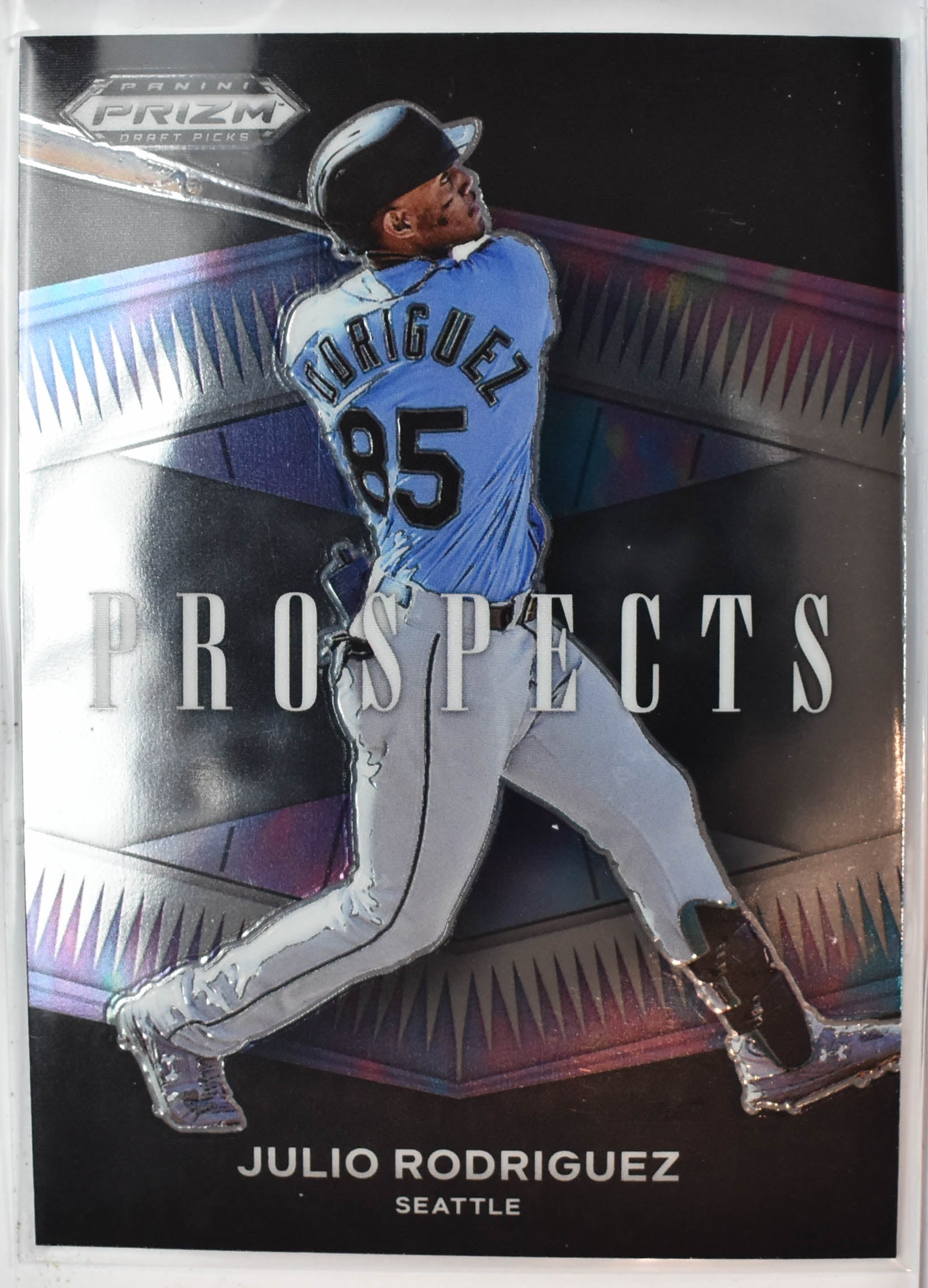 Julio Rodriguez P-JR Panini Prizm Draft Picks Baseball 2021