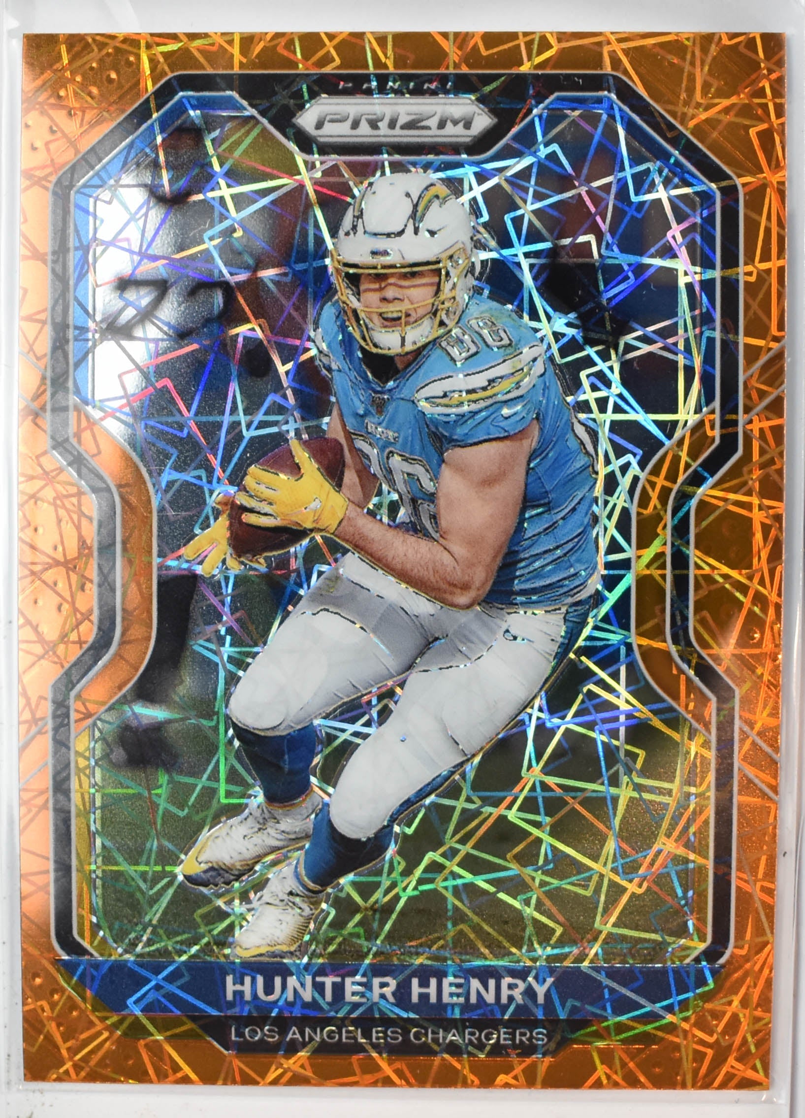 Hunter Henry 141 Panini Prizm 2020 Orange