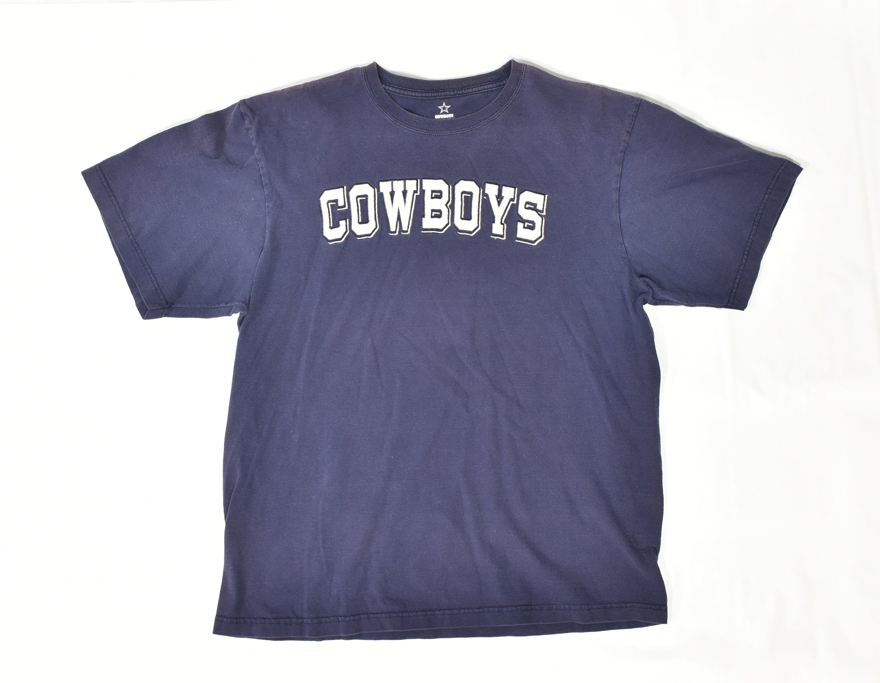 Dallas Cowboys Football T shirt NFL Authentic Mens L Sized Shirt Used