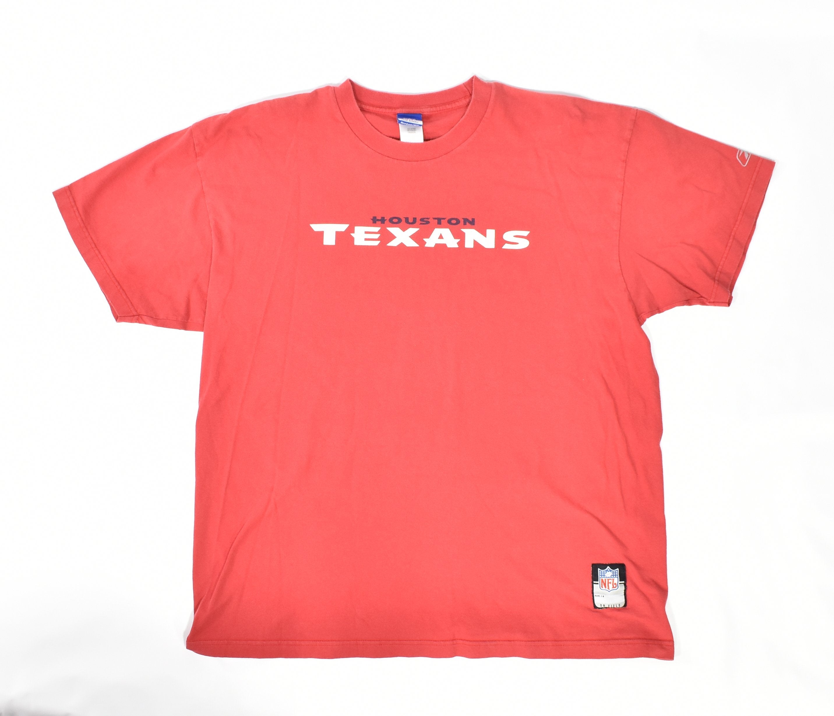 Texans Houston Football Mens t shirt XL NFL Football Red
