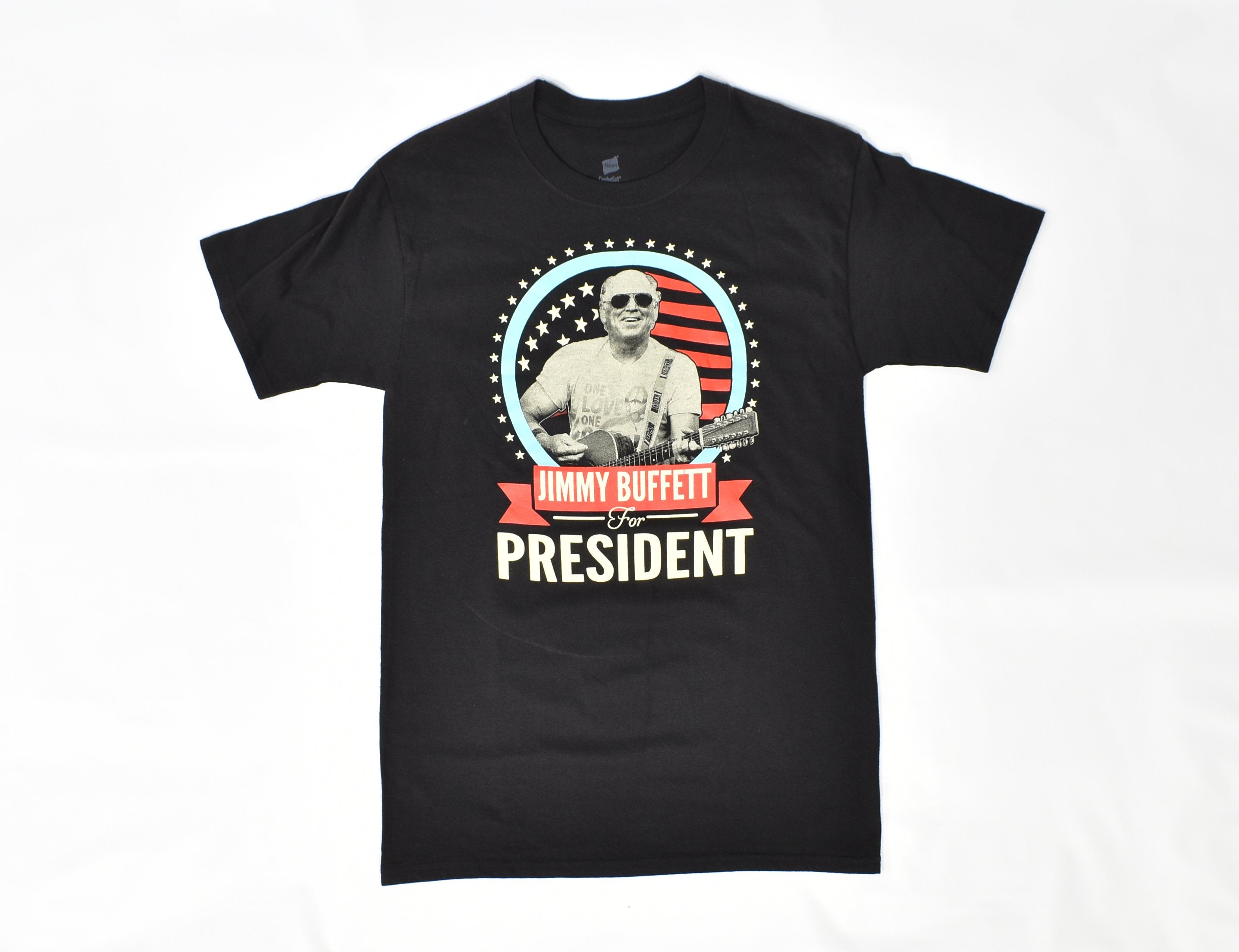 Jimmy Buffet For President Mens T shirt Small Hanes Used