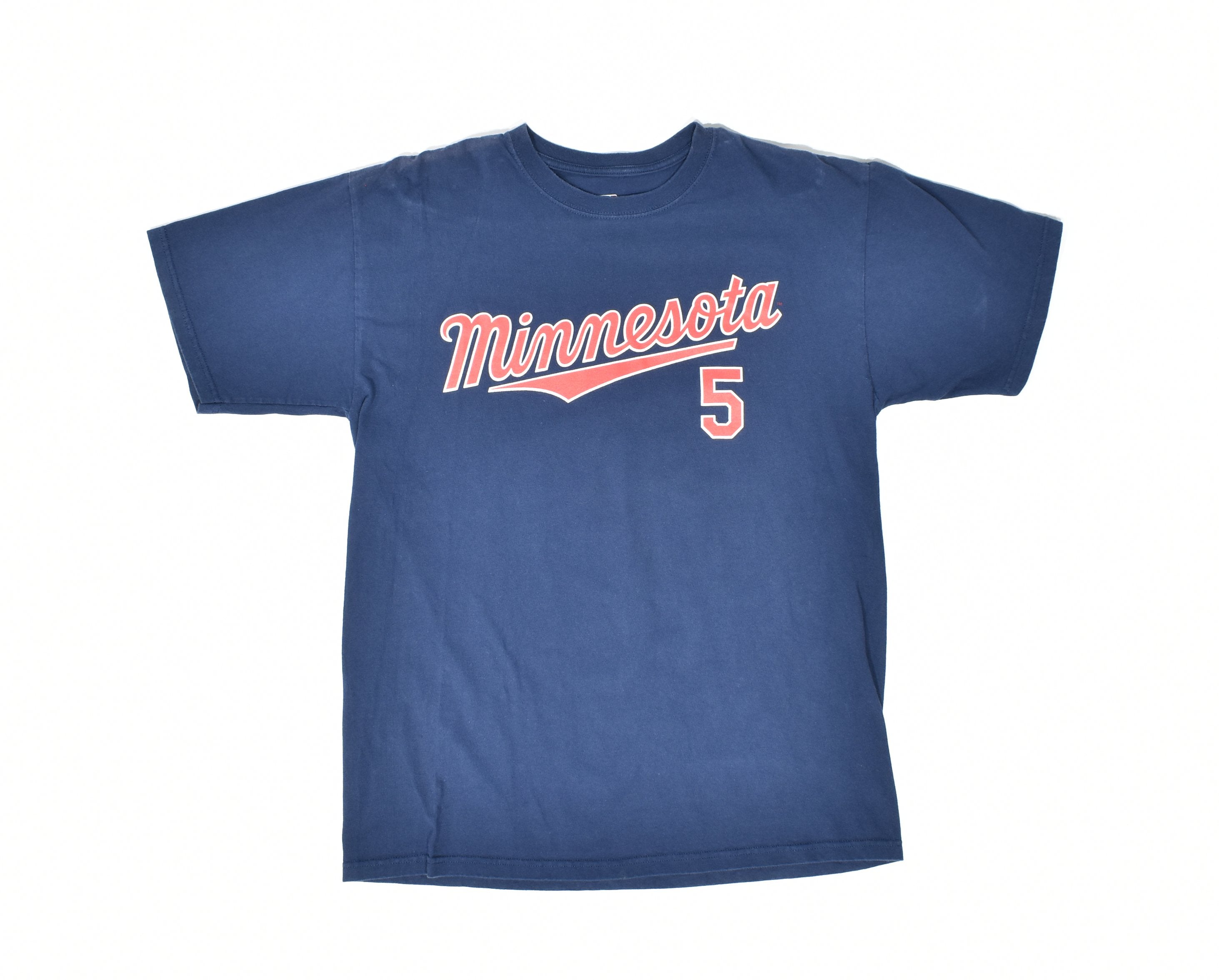Minnesota Twins Baseball t shirt Large used mens 5 Cuddyer