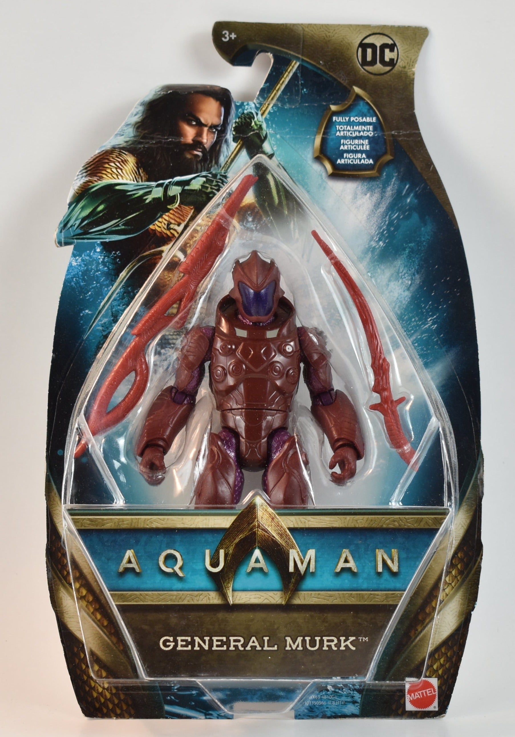 Aquaman GENERAL MURK 6" Figure with COMMANDO SWORD NEW