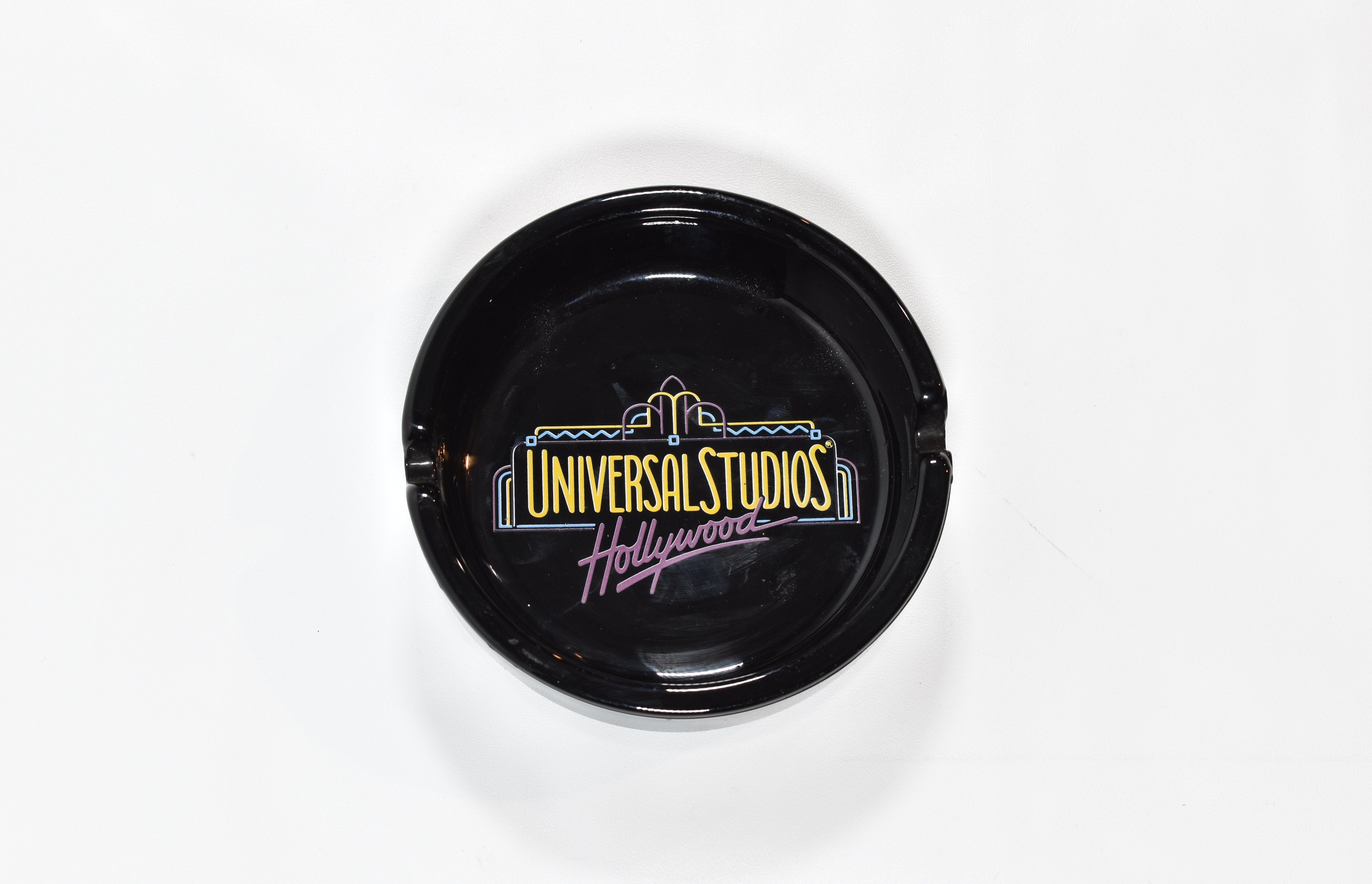 Universal Studios Hollywood Ash Tray Black 4 inch used
