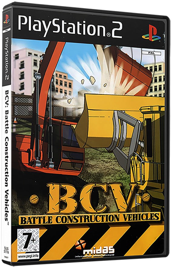 BCV - Battle Construction Vehicles PS2 Sony Playstation 2 Used Video Game PS2