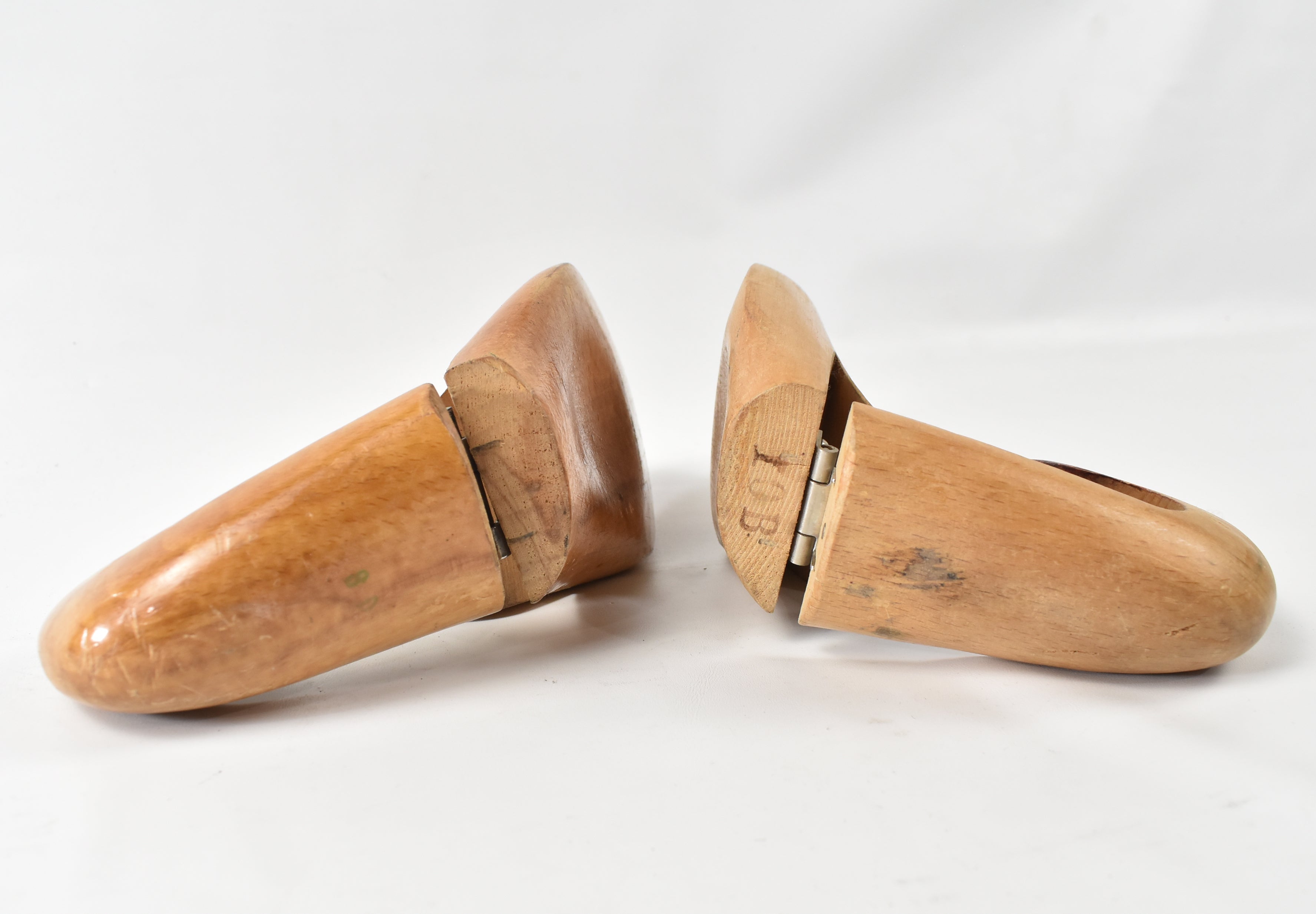 Mac Kay & Co Wooden Shoe Form Shaper Inserts Size 11in New York Used