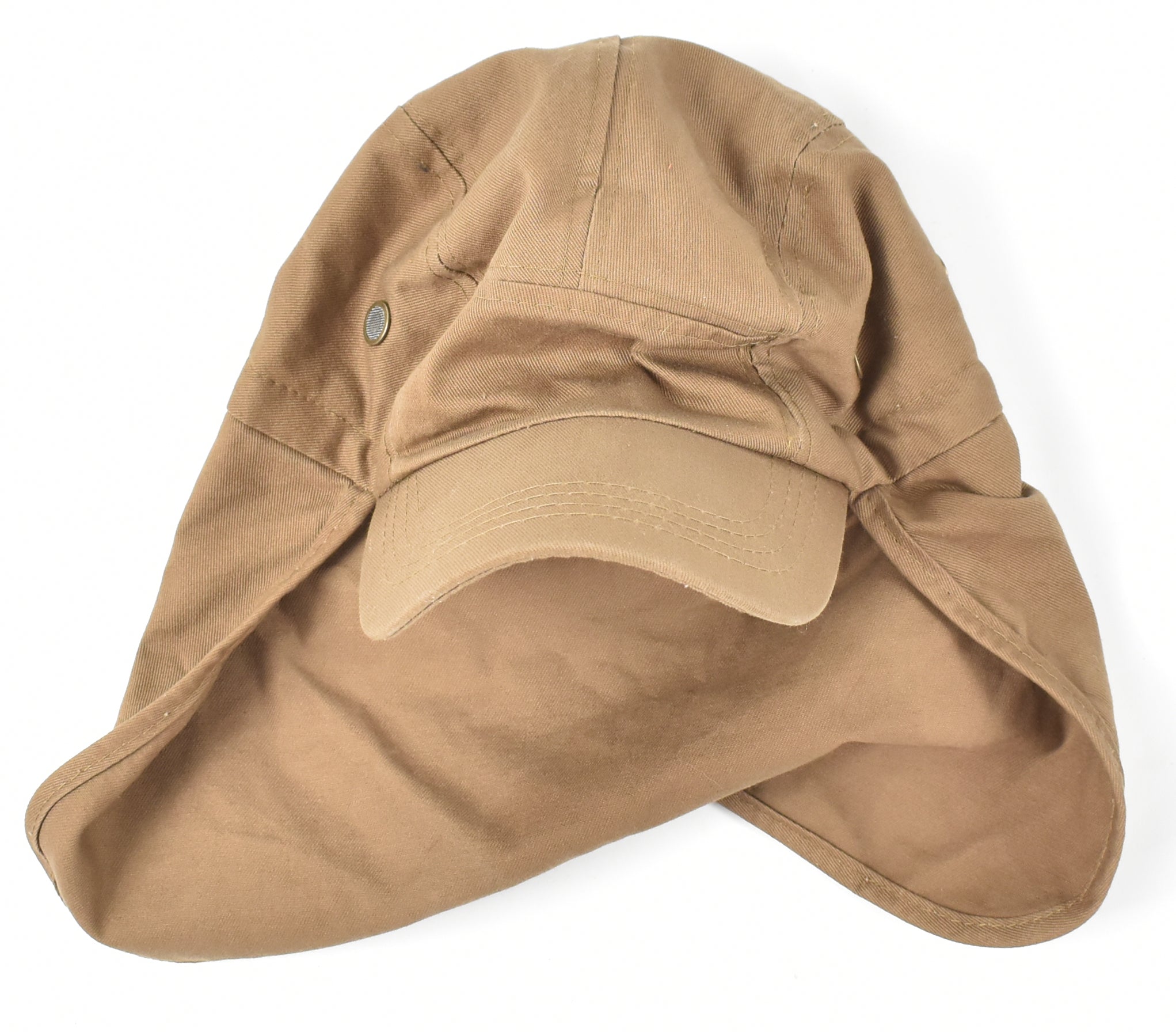 Outdoors hiking Camping Brown Hat Medium Cap Vented Ear Cover IN Motion Design