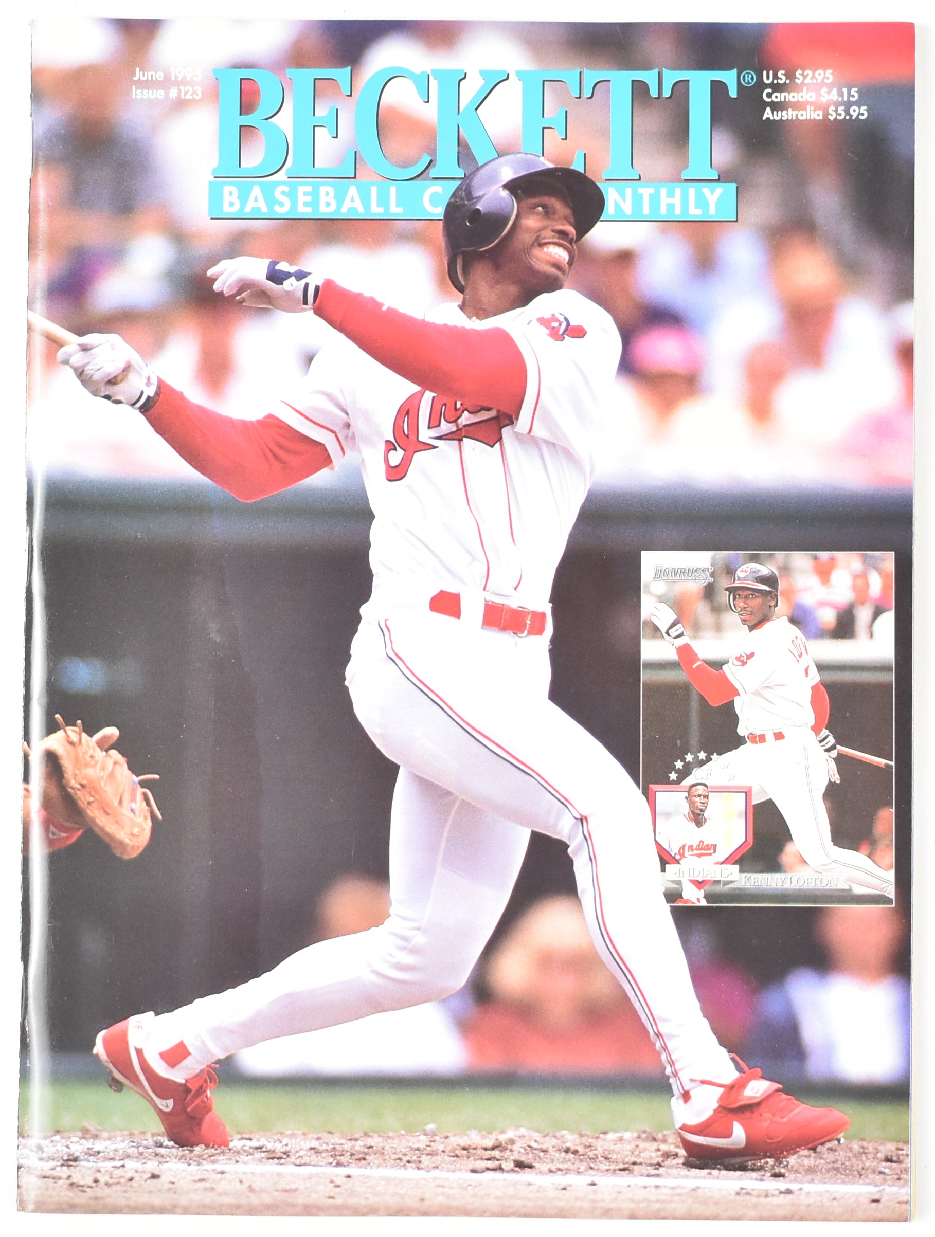 Beckett Baseball Card Monthly Issue 123 June Used Magazine