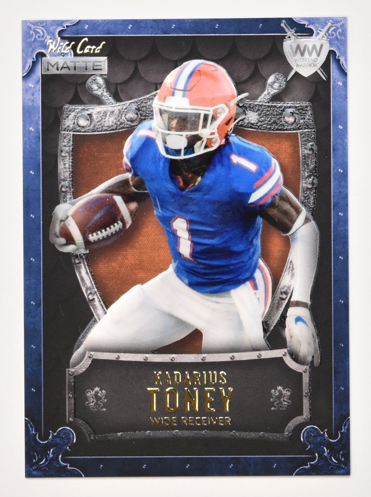 Kadarius Toney Wide Receiver Wild Card Matte 2021 MXP-23 2021