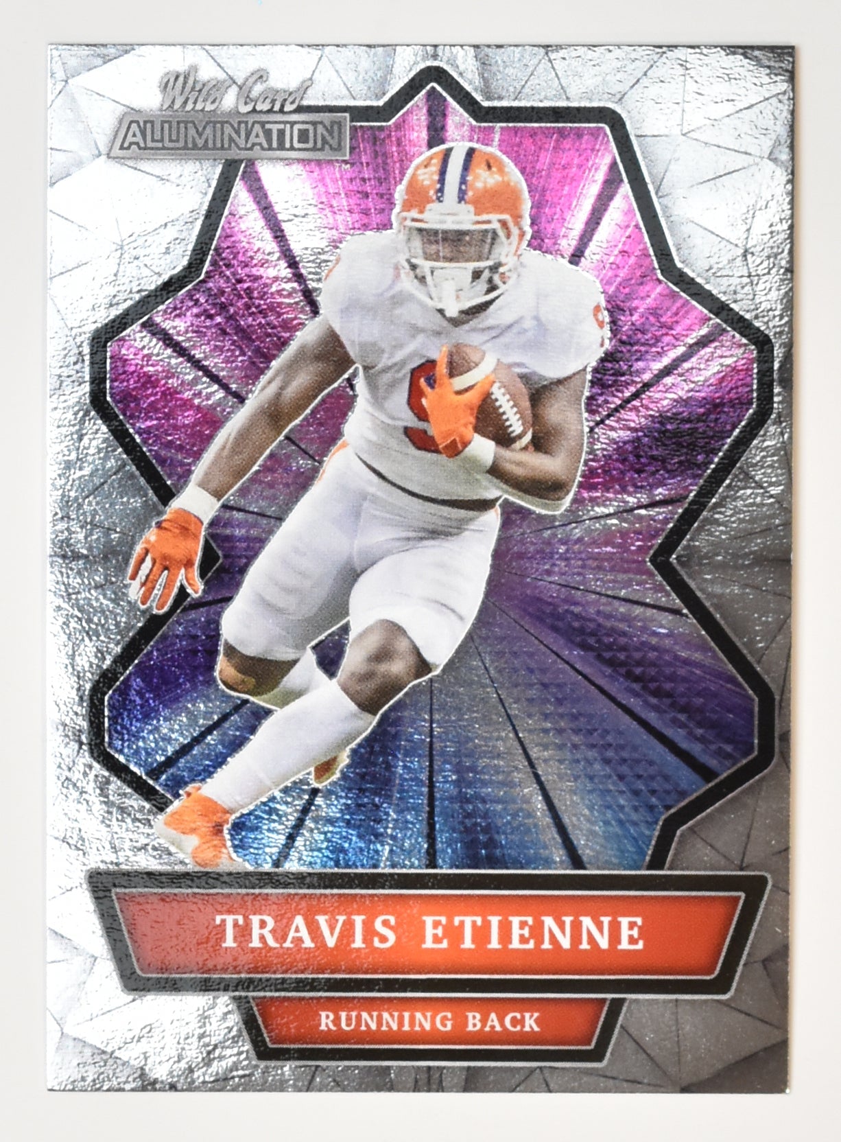 Travis Etienne Football Card Wild Card Allumination 2021 ABC-10