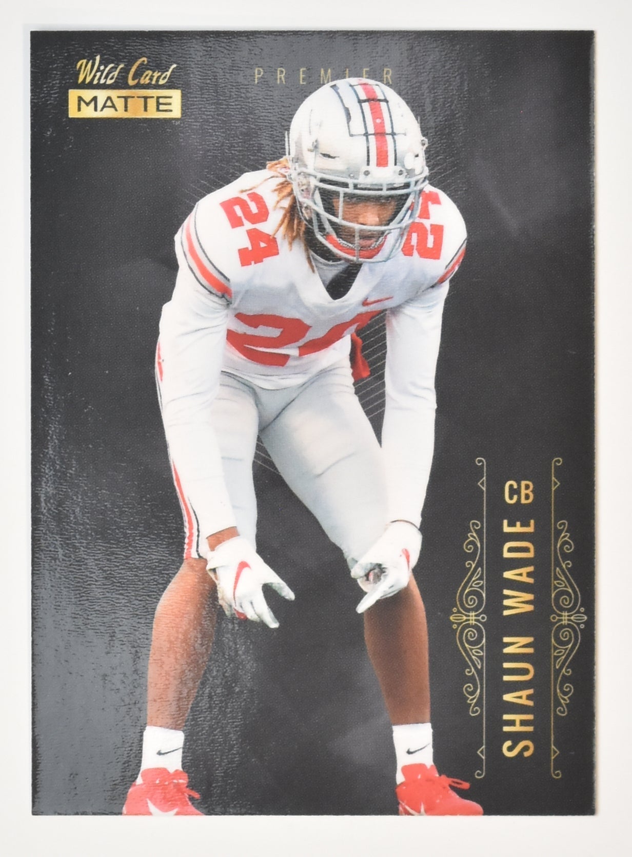 Shaun Wade Football Card Wild Card Matte 2021 MBC- 62