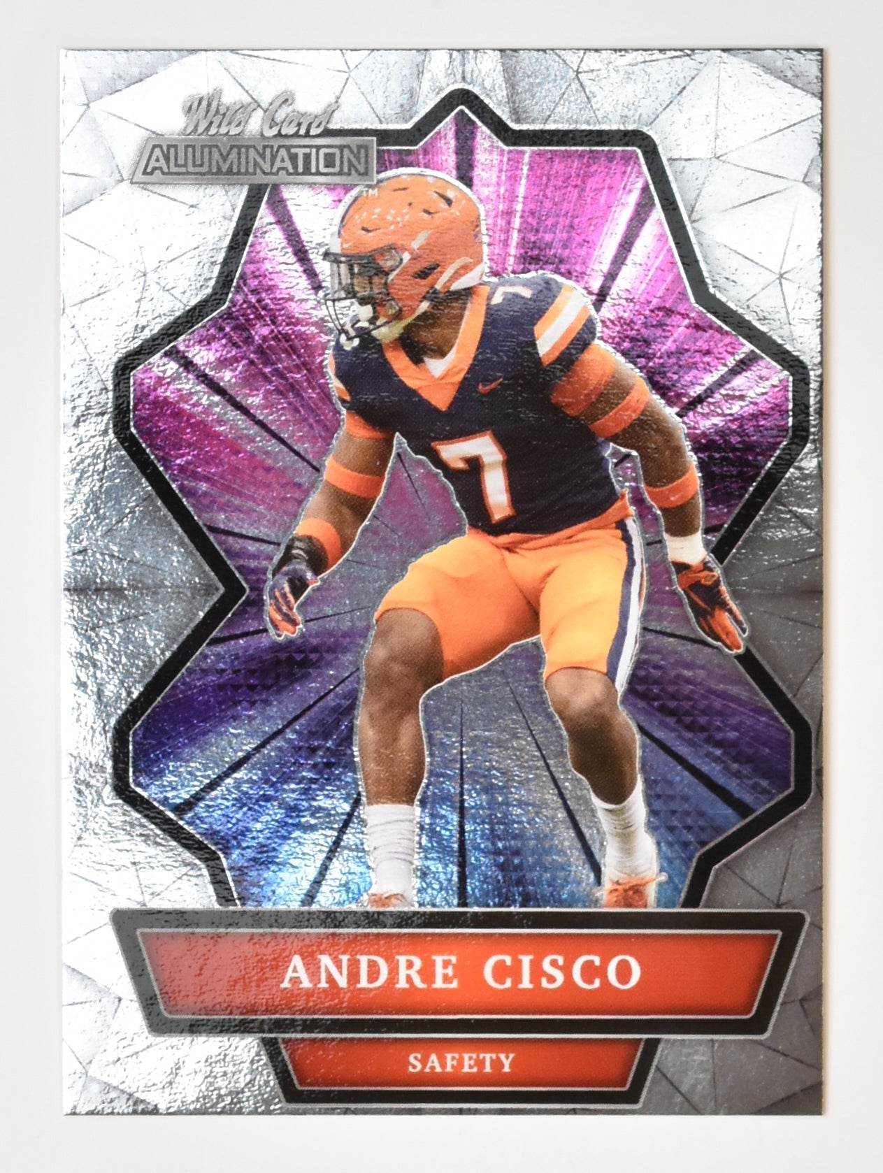 Andre Cisco Football Card Wild Card Allumination 2021 ABC- 33