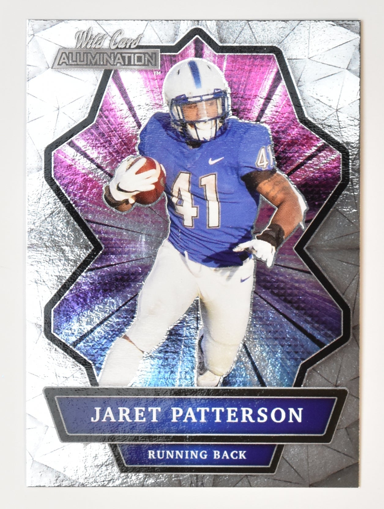 Jaret Patterson Football Card Wild Card Allumination 2021 ABC- 48