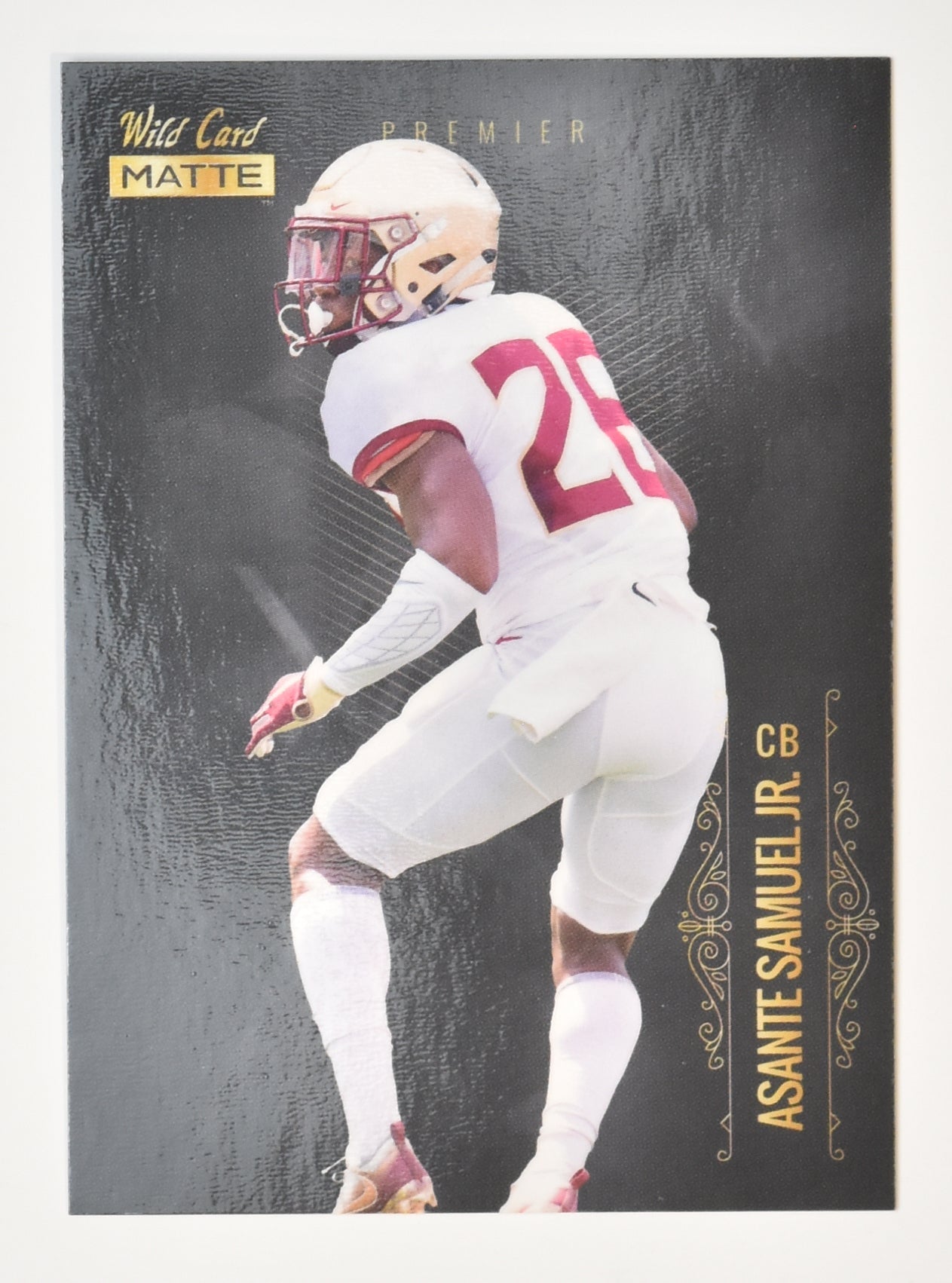 Asante Samuel JR Wild Card Matte 2021 Football Card MBC- 40
