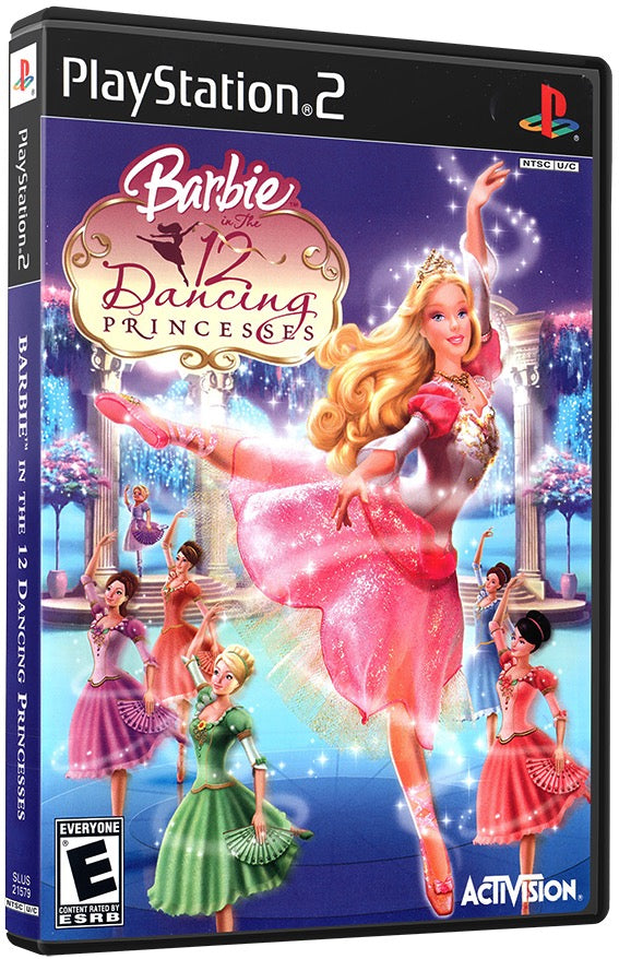 Barbie in The 12 Dancing Princesses PS2 Sony Playstation 2 Used Video Game PS2