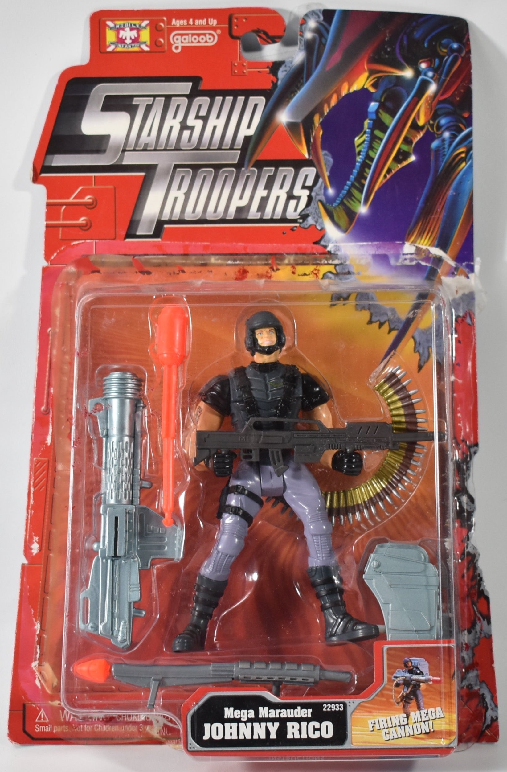 Starship Troopers Johnny Rico Galoob Action Figure DAMAGED
