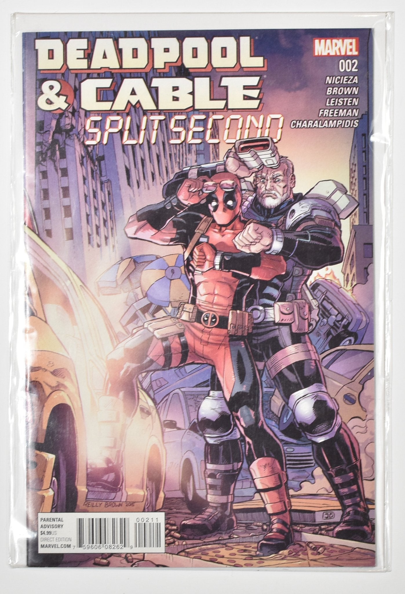 Deadpool and Cable Split Second 002 Marvel Comic Books 00211
