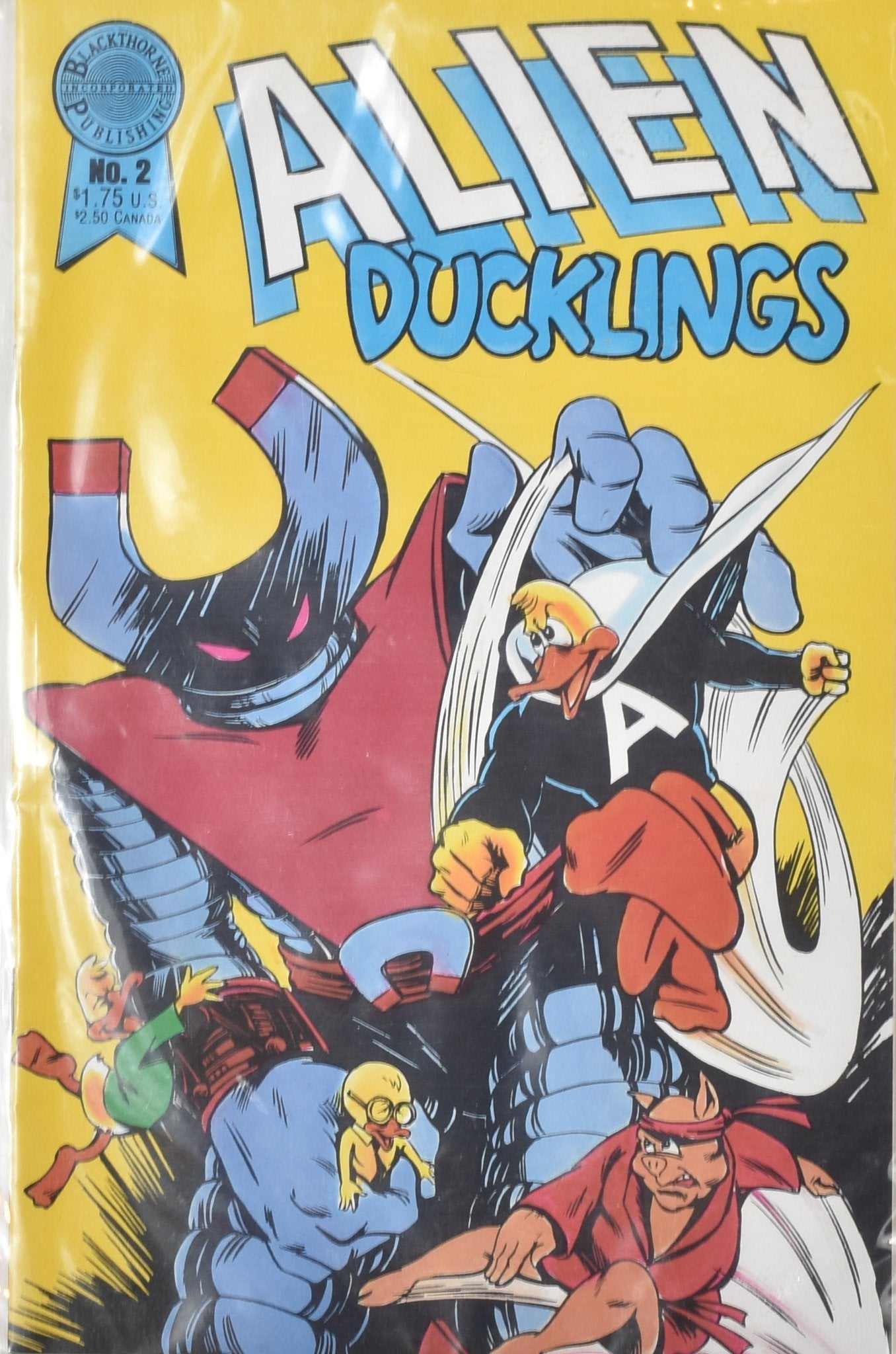 Alien Ducklings Comic Book No. 2 Black Thorne Publishing