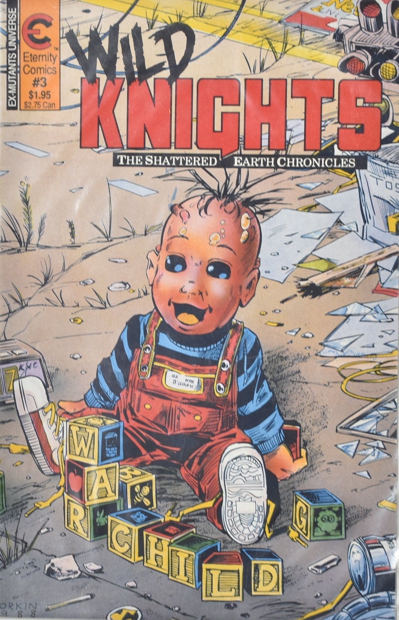 Wild Knights The Shattered Earth Chronicles Comic Book Issue 3