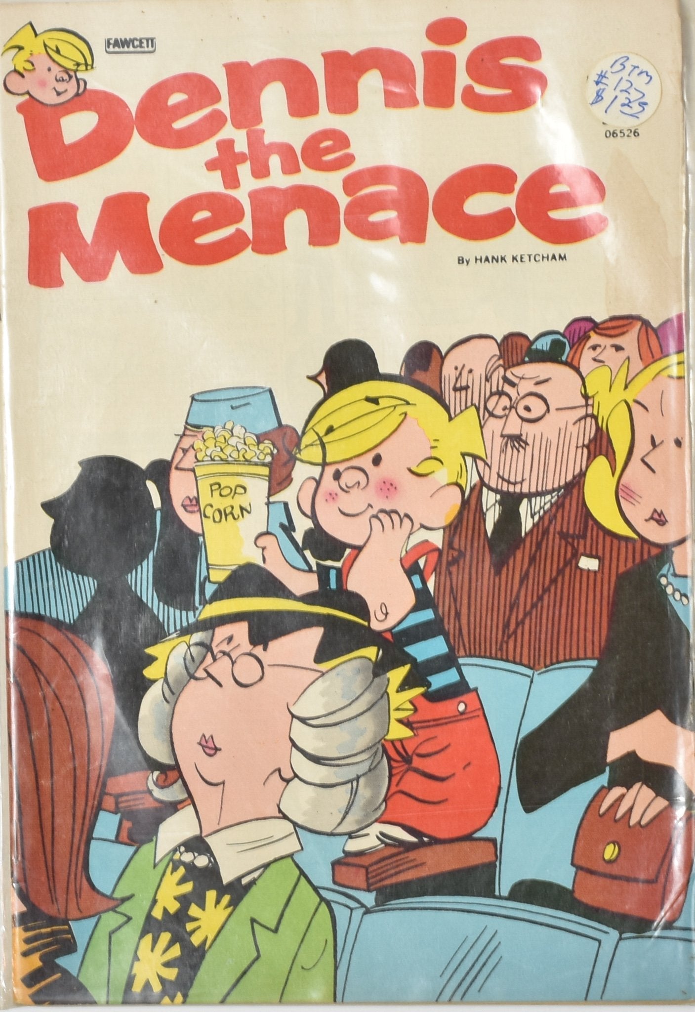 Dennis the Menace Comic Book Pop Corn