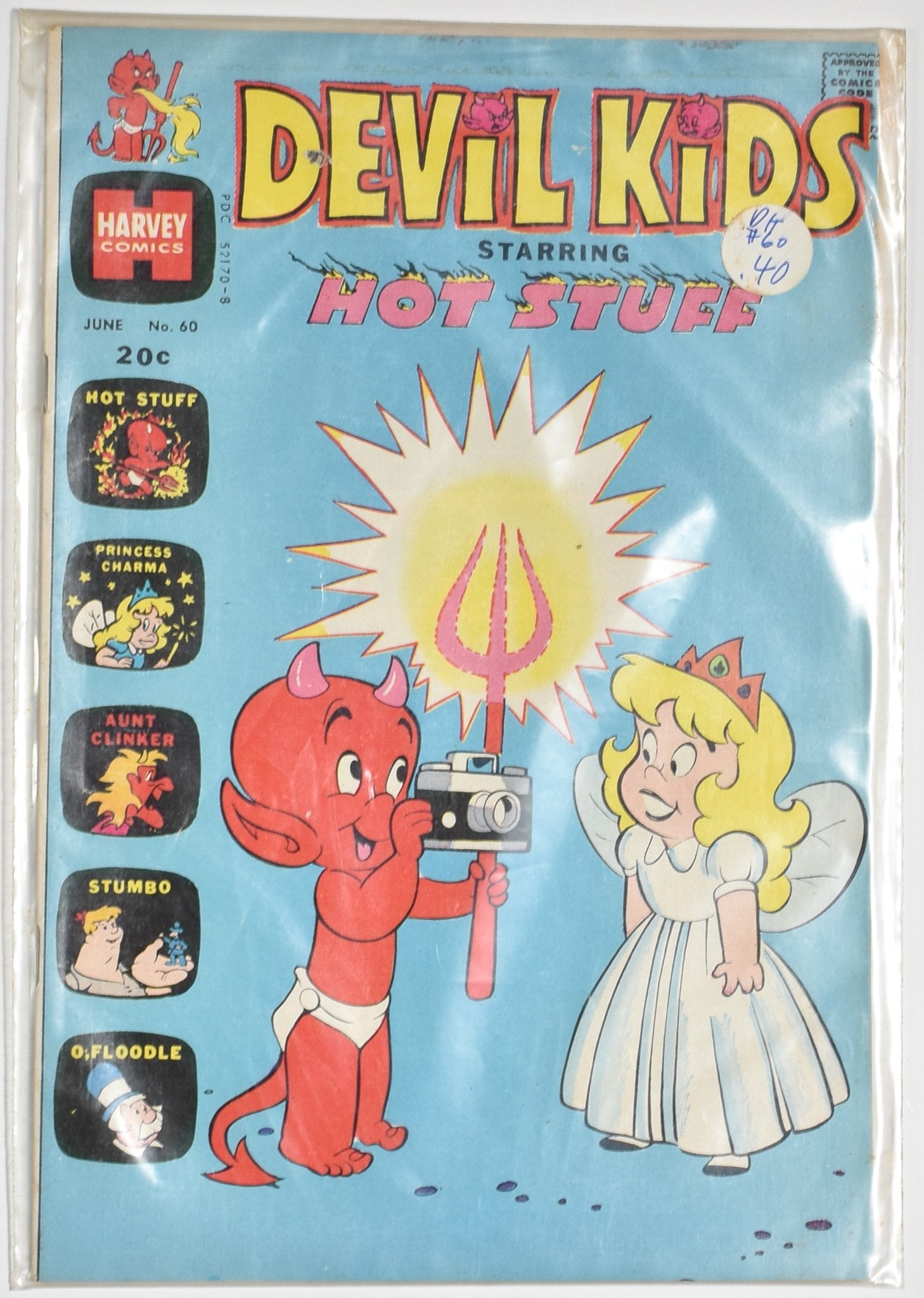 Devil Kids Staring Hot Stuff Comic Book Issue 60 Harvey Comics