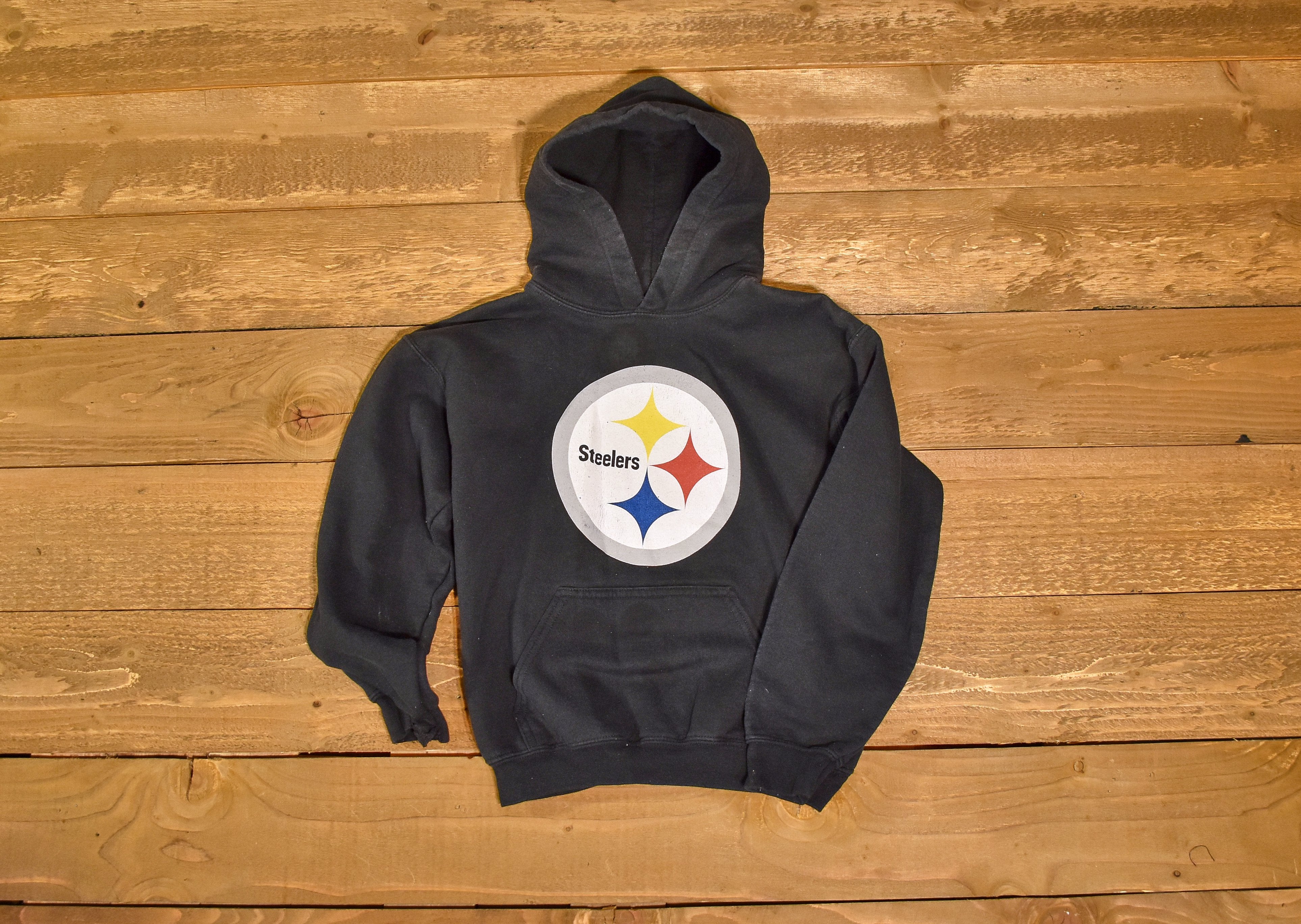 Kids Steelers Sweatshirt M outer Stuff Brand Used Hoodie M