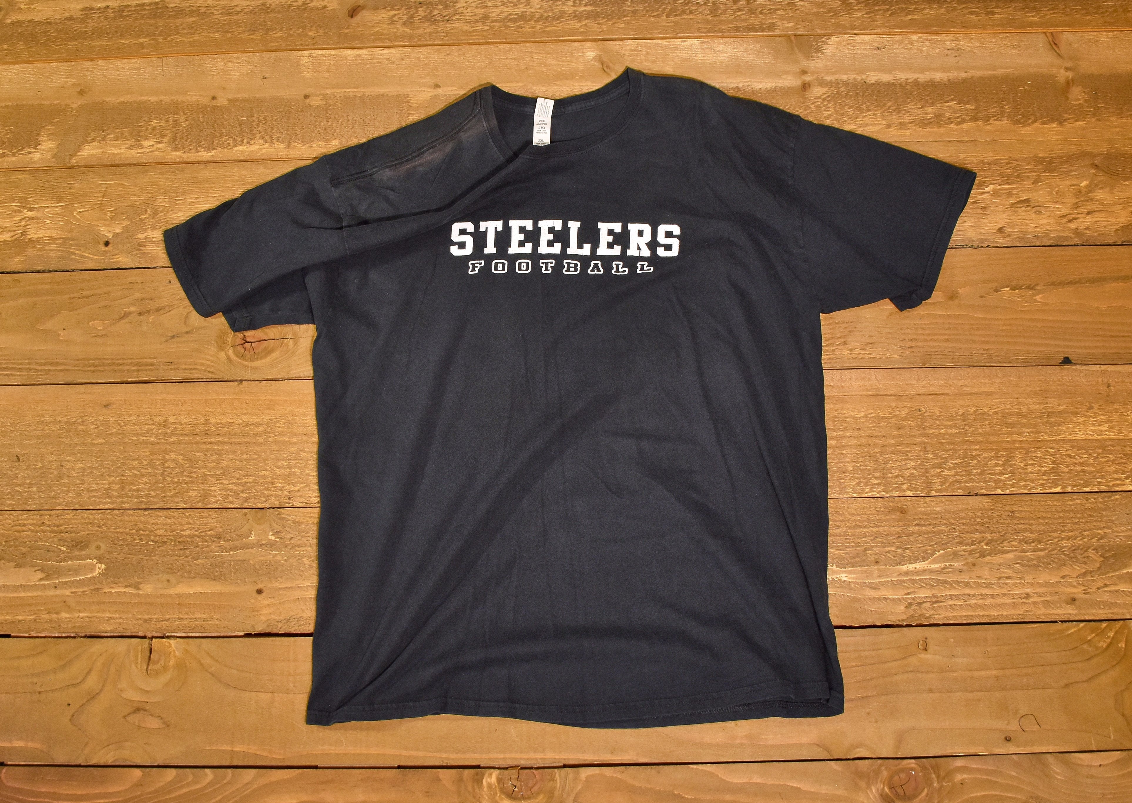 Steelers Football Female 2XL T-shirt NFL used Foot t shirt top