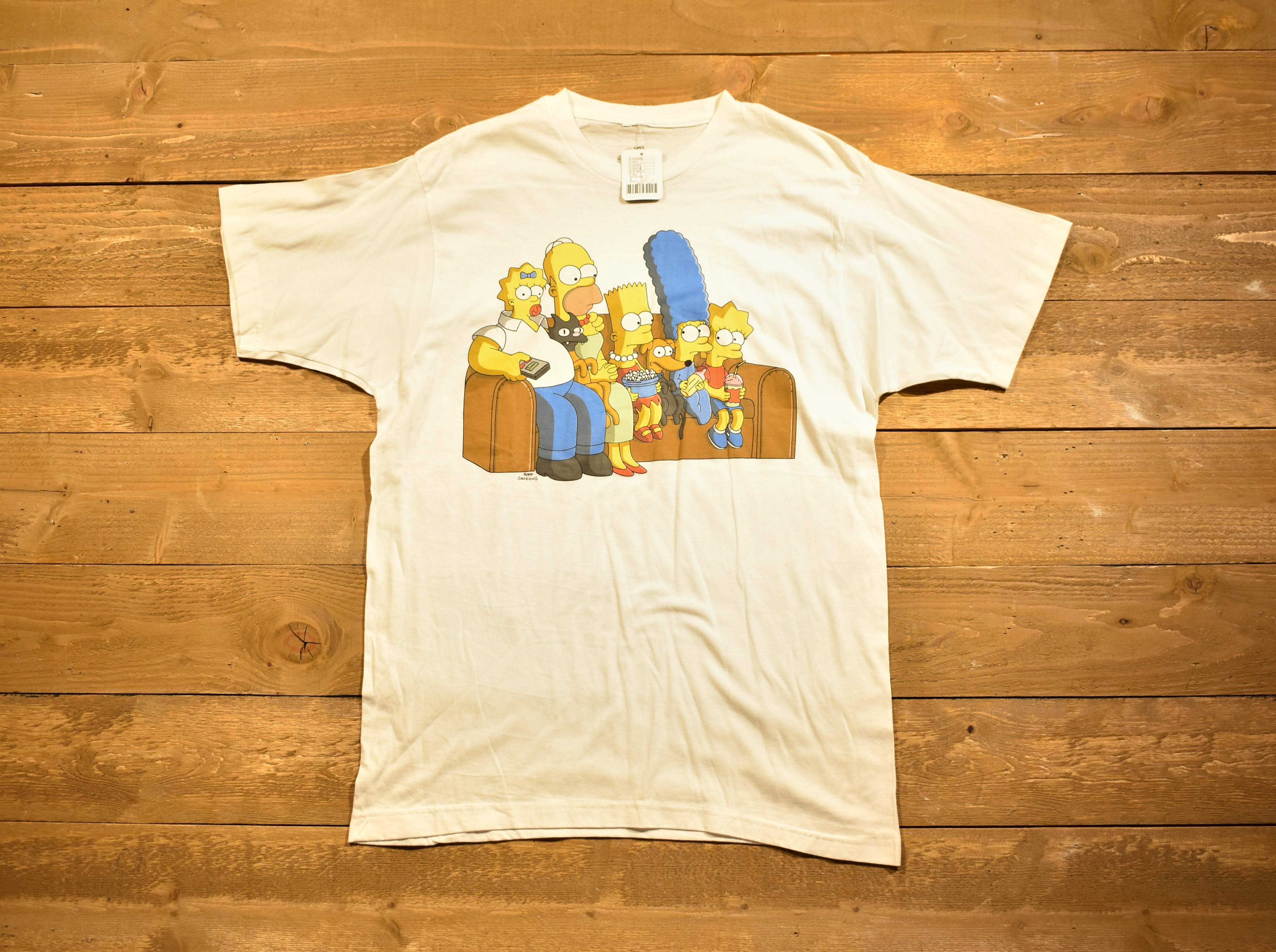 The Simpsons men's T-shirt extra large white new authentic brand century fox