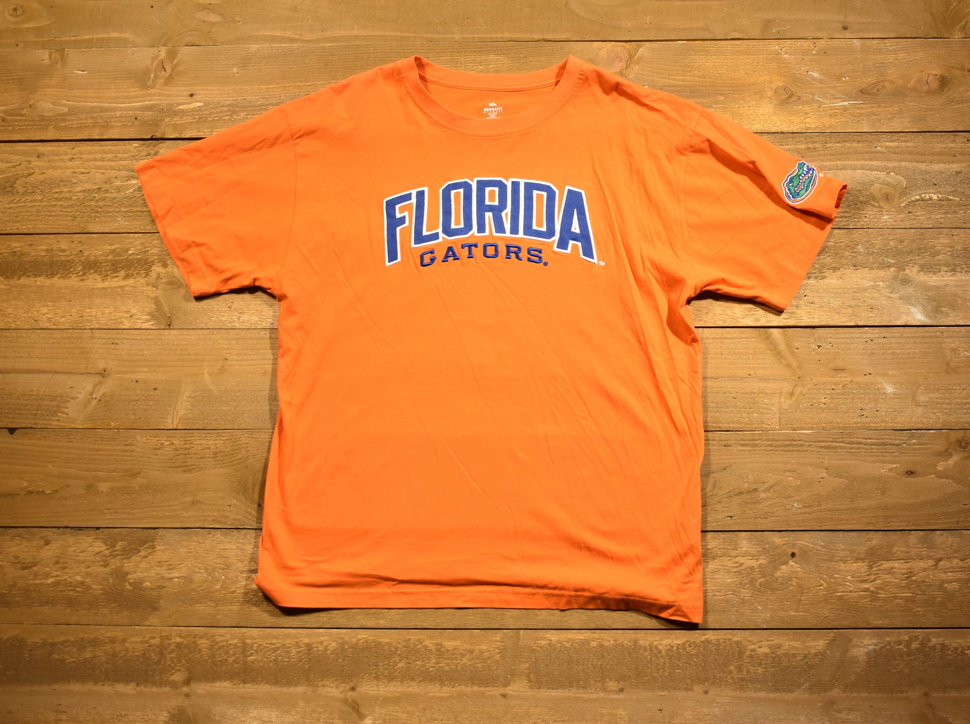 Florida gators men's T-shirt XL KA nights apparel orange authentic used NCAA