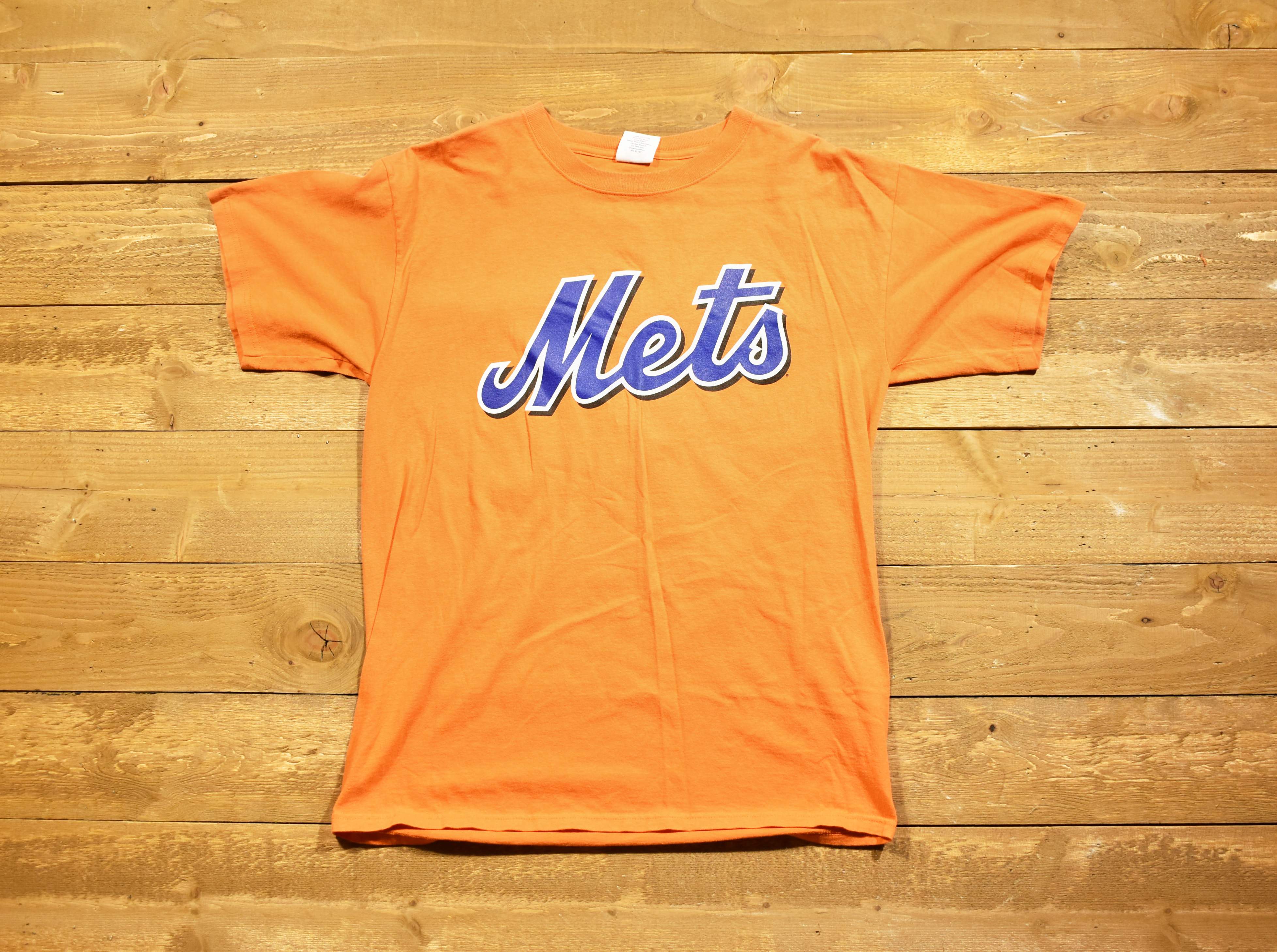 Mets baseball T-shirt large majestic orange MLB 34 OHARE used