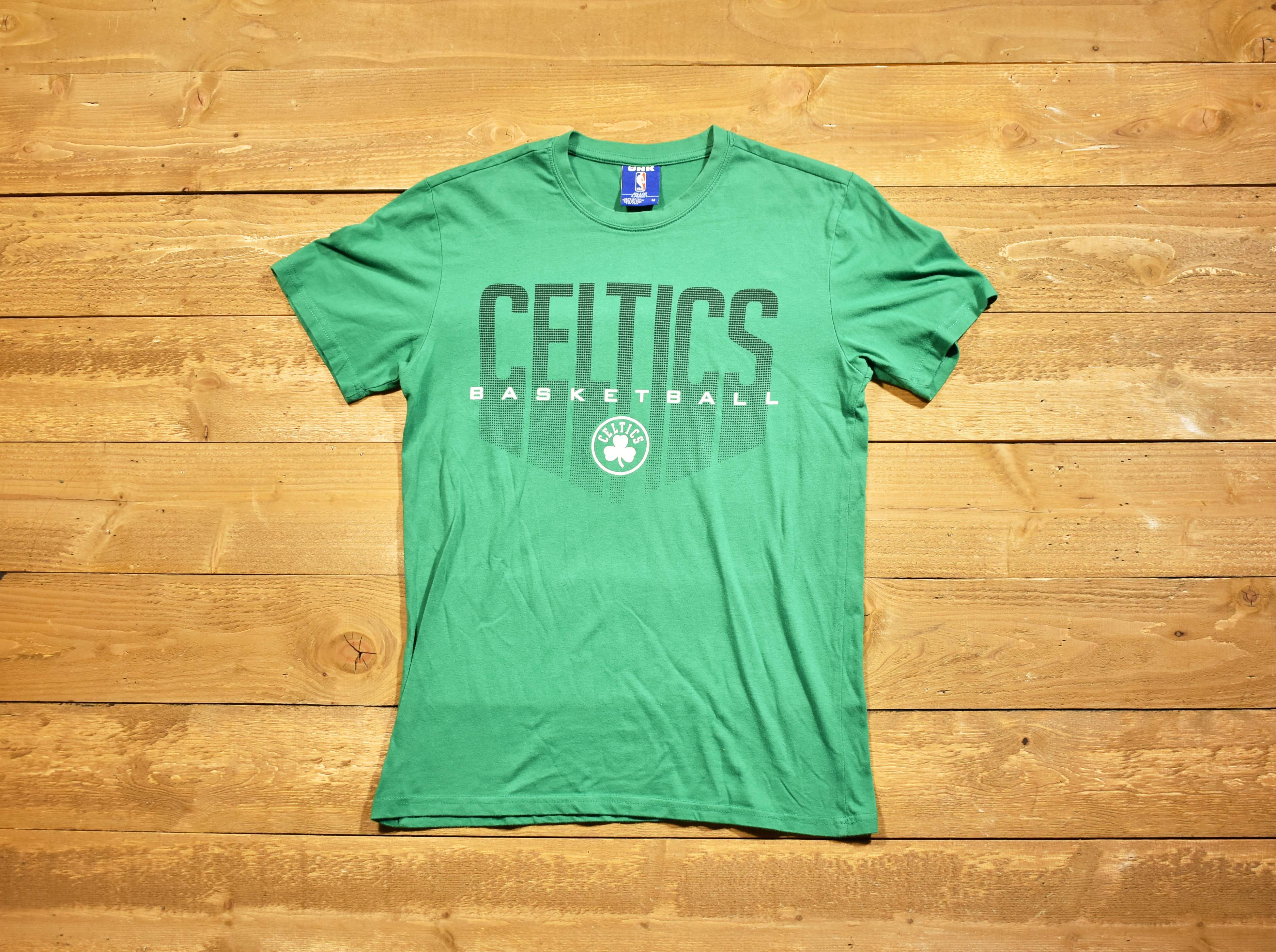 Boston Celtics NBA basketball medium men's T-shirt green used