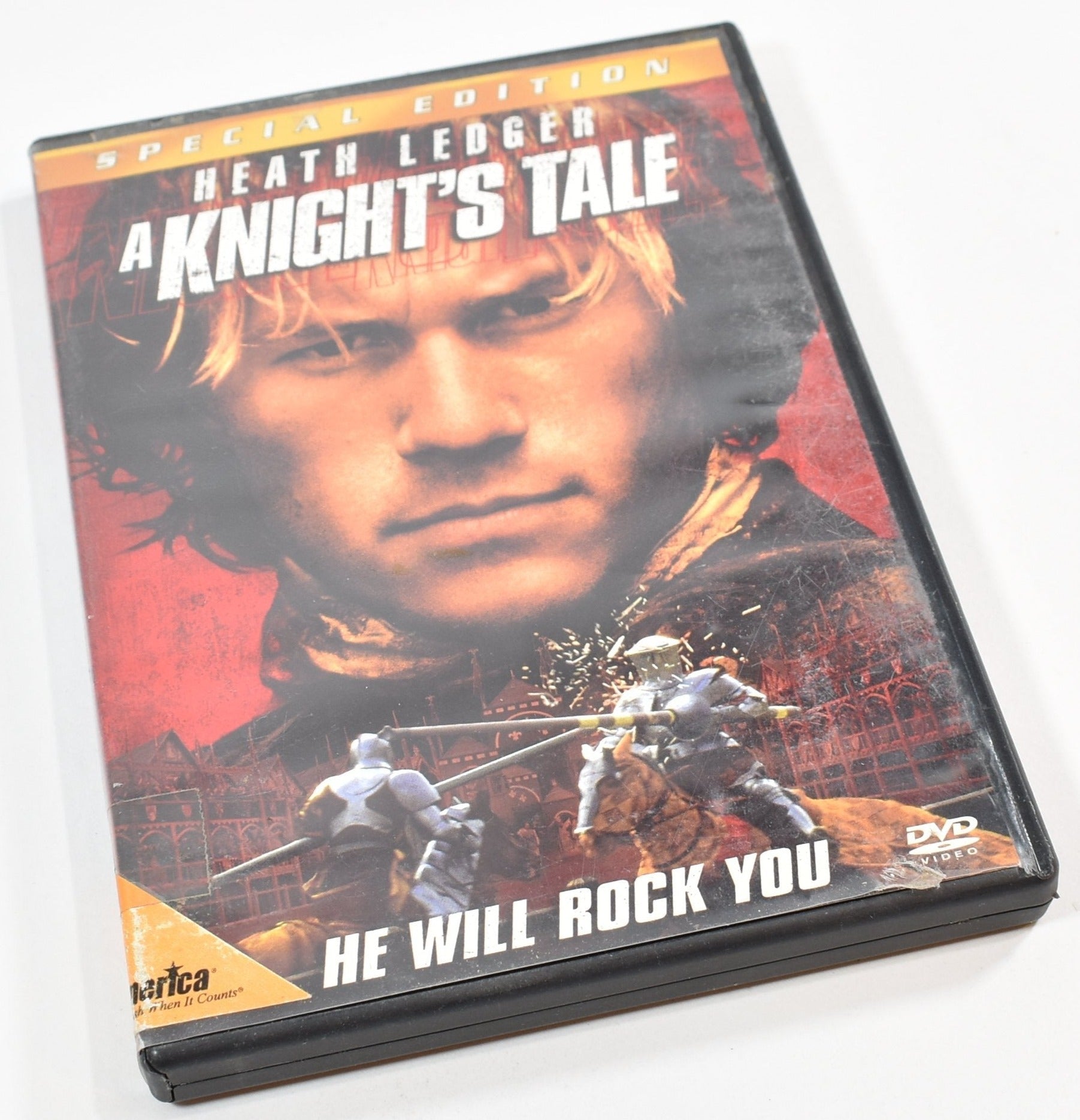 A Knights tale Heath Ledger DVD Used Special Edition Movie