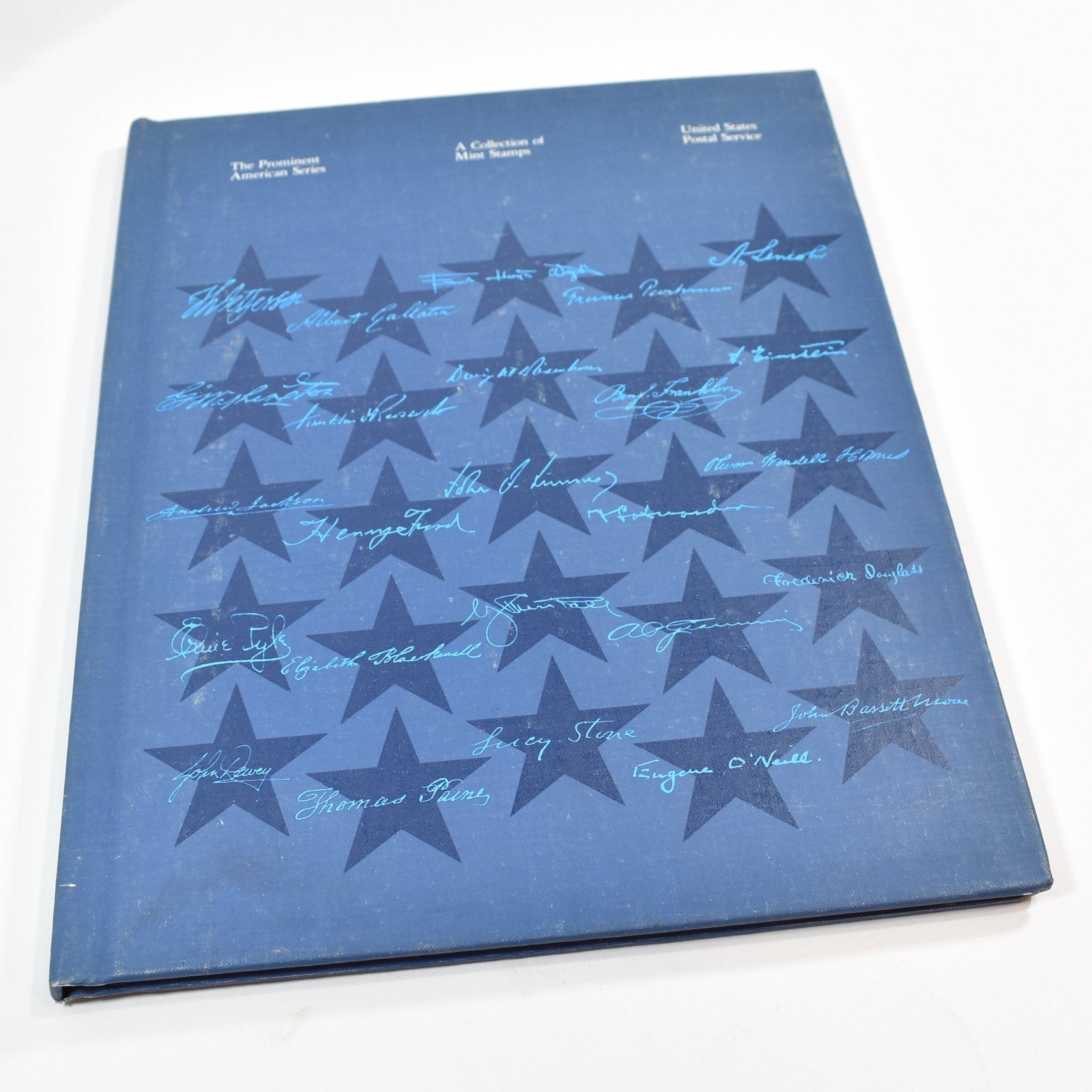 Collection Of Mint Stamps Book American Series used