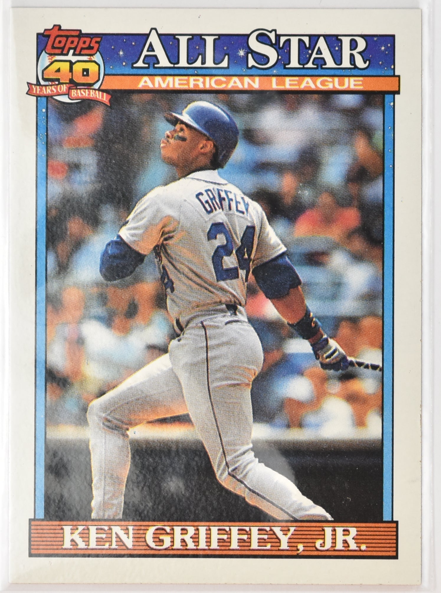 Ken Griffey Jr 392 Baseball Card Topps All Star