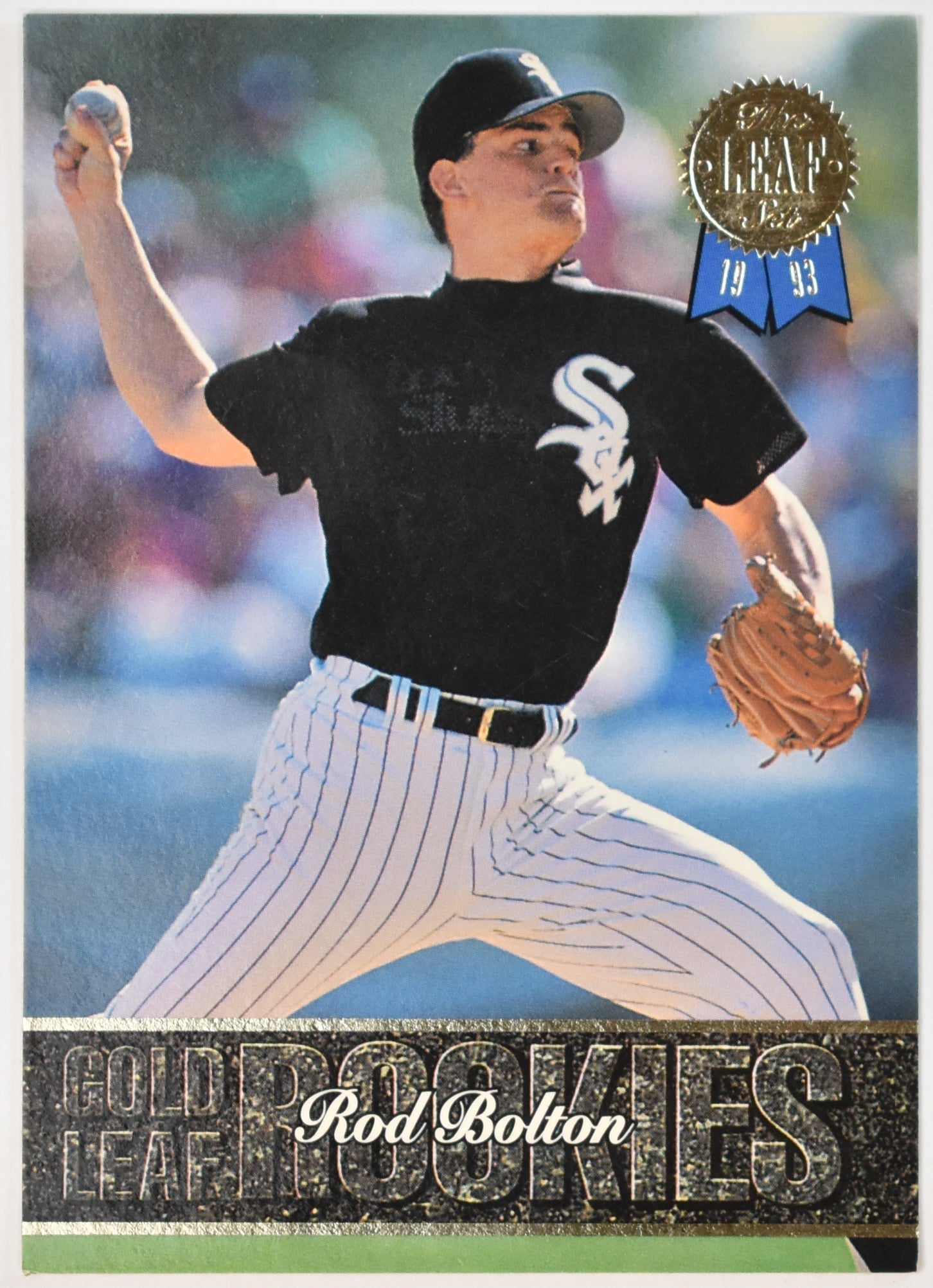 Rod Bolton 12 of 20 Gold Leaf Rookies 1993 The Leaf Set Baseball Card
