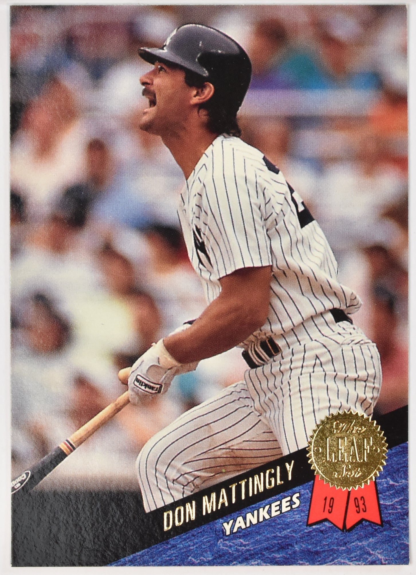 Don Mattingly 237 Series Two Leaf Set 1993 The Leaf Set Baseball