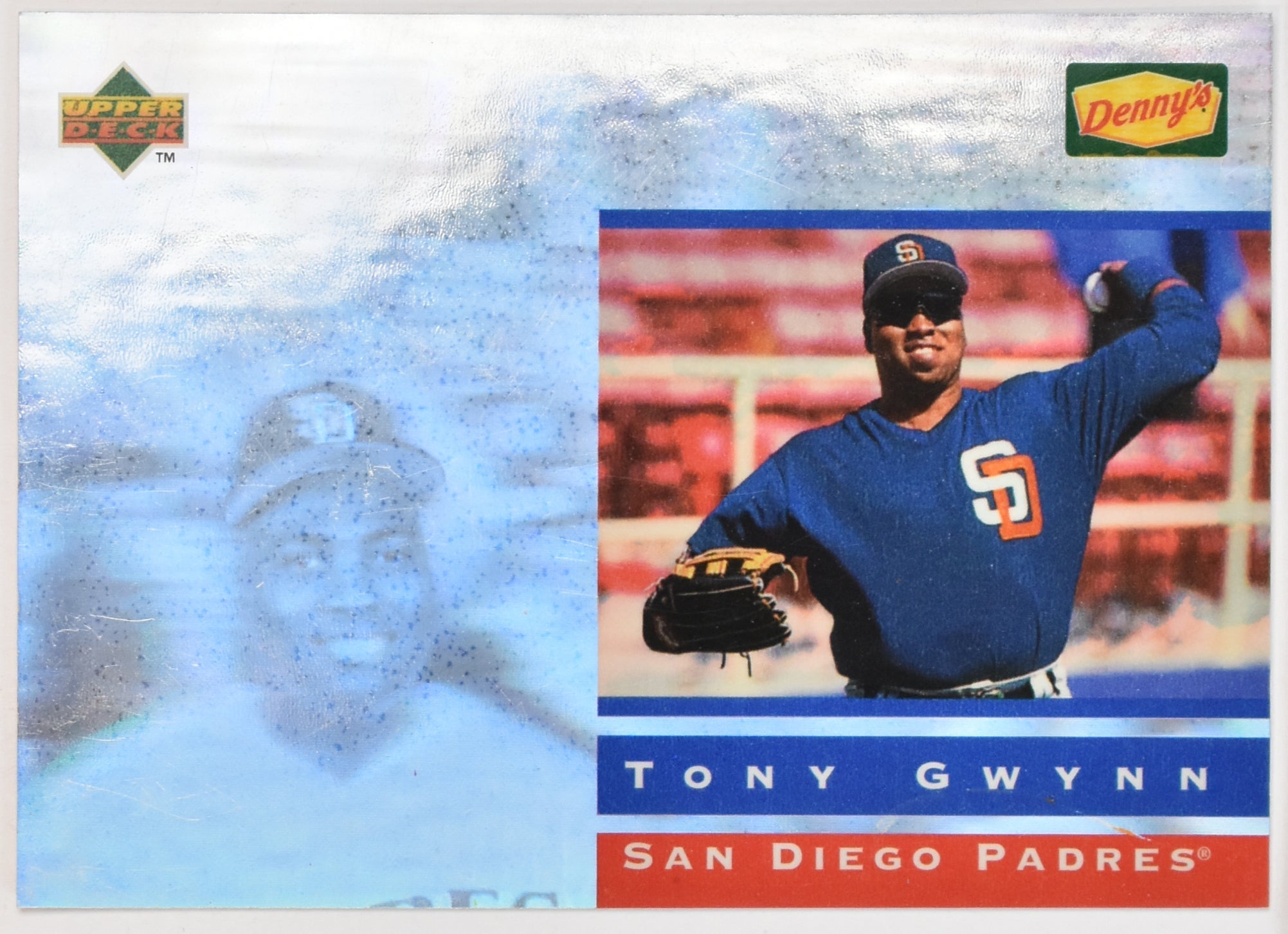 Tony Gwynn 12/28 Upper Deck 1995 Baseball Card Dennys