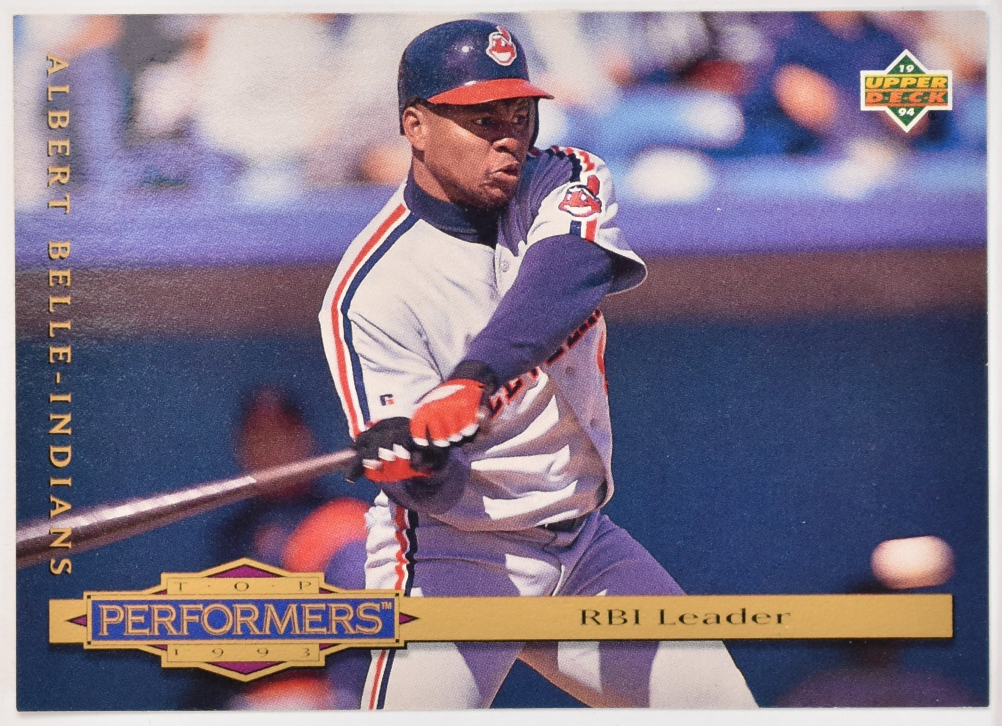 Albert Belle 314 Upper Deck 1993 Baseball Card Top Performers