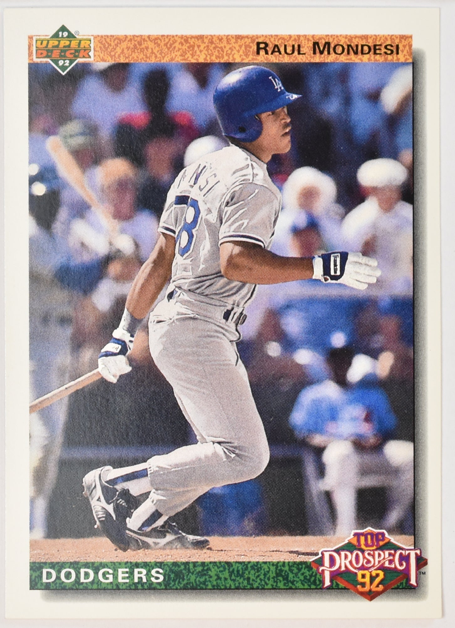 Raul Mondesi 60 Upper Deck 1992 Baseball Card