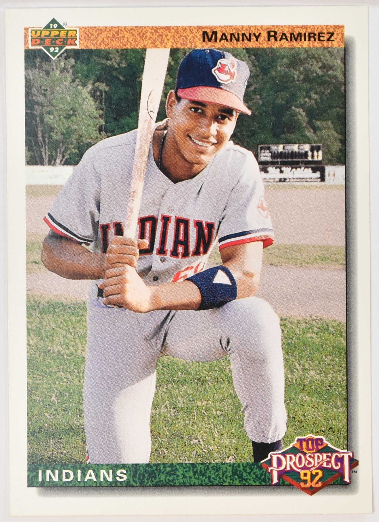 Manny Ramirez 63 Upper Deck 1992 Baseball Card