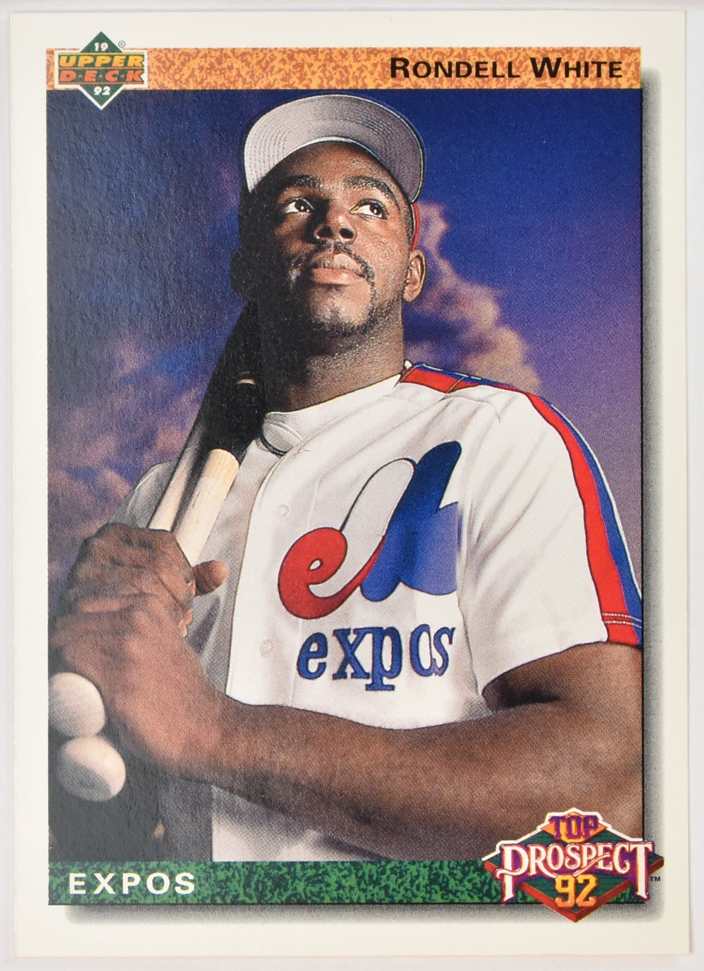 Rondell White 61 Upper Deck 1992 Baseball Card