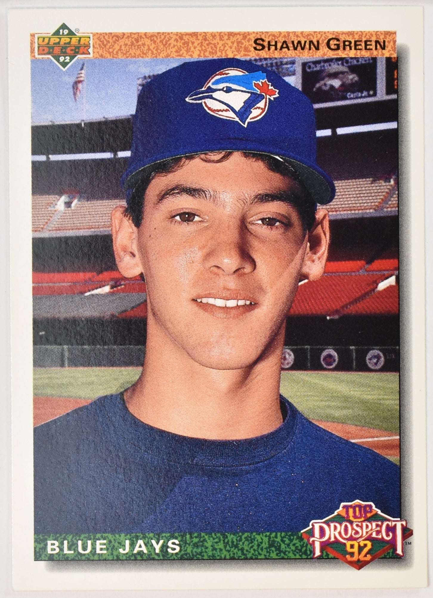 Shawn Green 55 Upper Deck 1992 Baseball Card