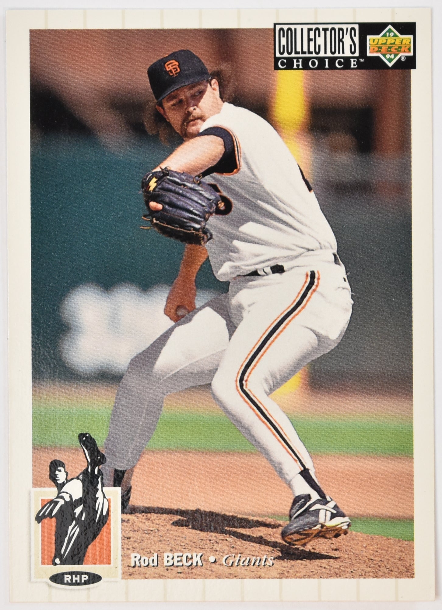Rod Beck 49 Upper Deck 1993 Baseball Card