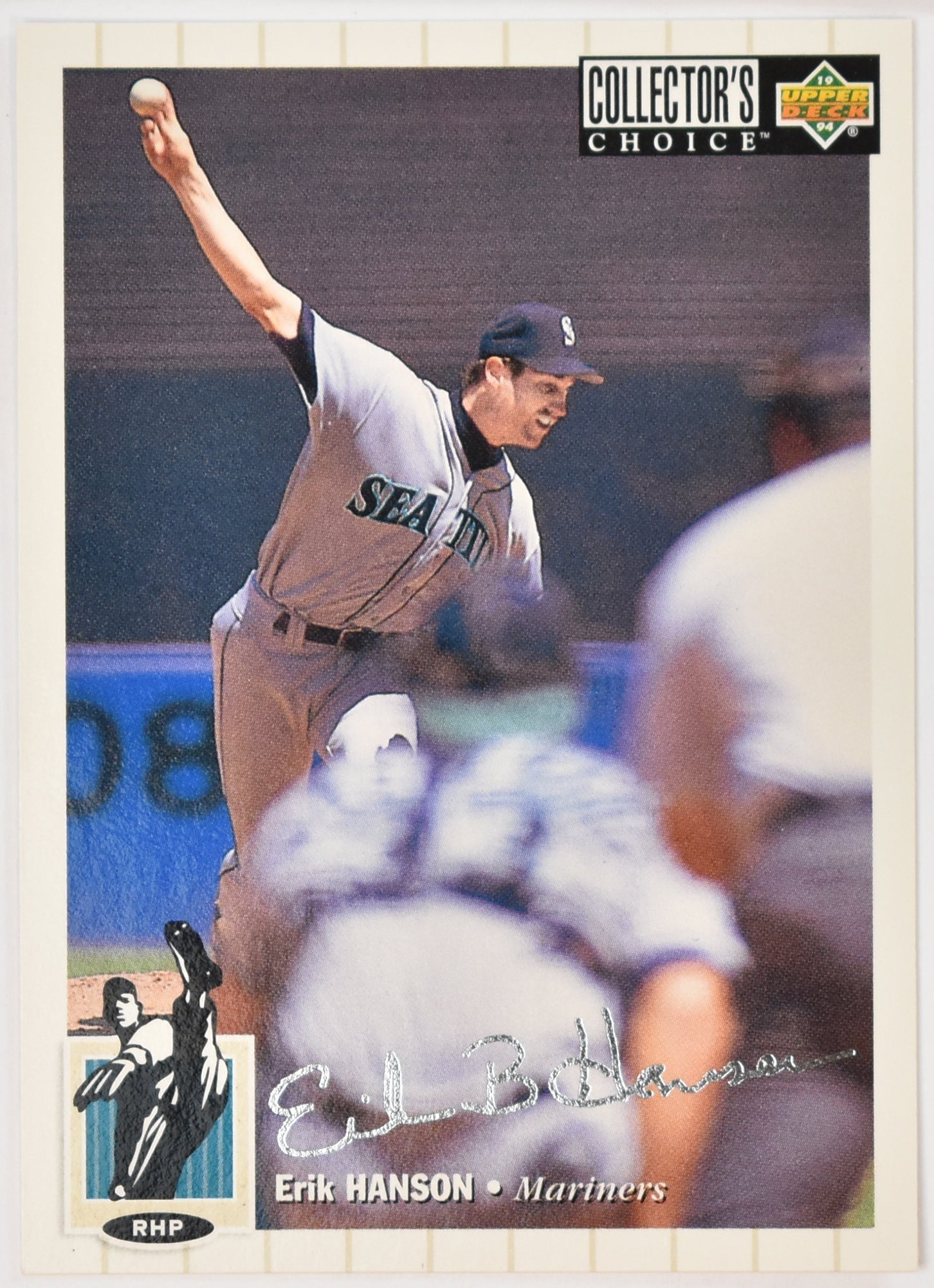 Erik Hanson 124 Upper Deck 1993 Baseball Card
